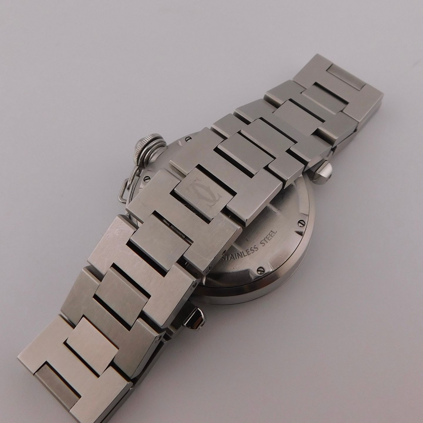 Cartier Pasha 2550 (2000) - Zwart wijzerplaat 35mm Staal (4/5)