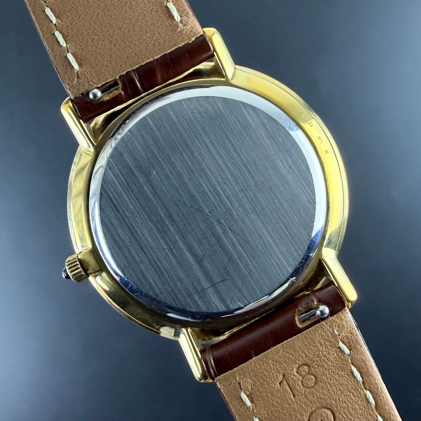 Omega De Ville 151.0039 (1974) - Goud wijzerplaat 35mm Goud/Staal (3/8)