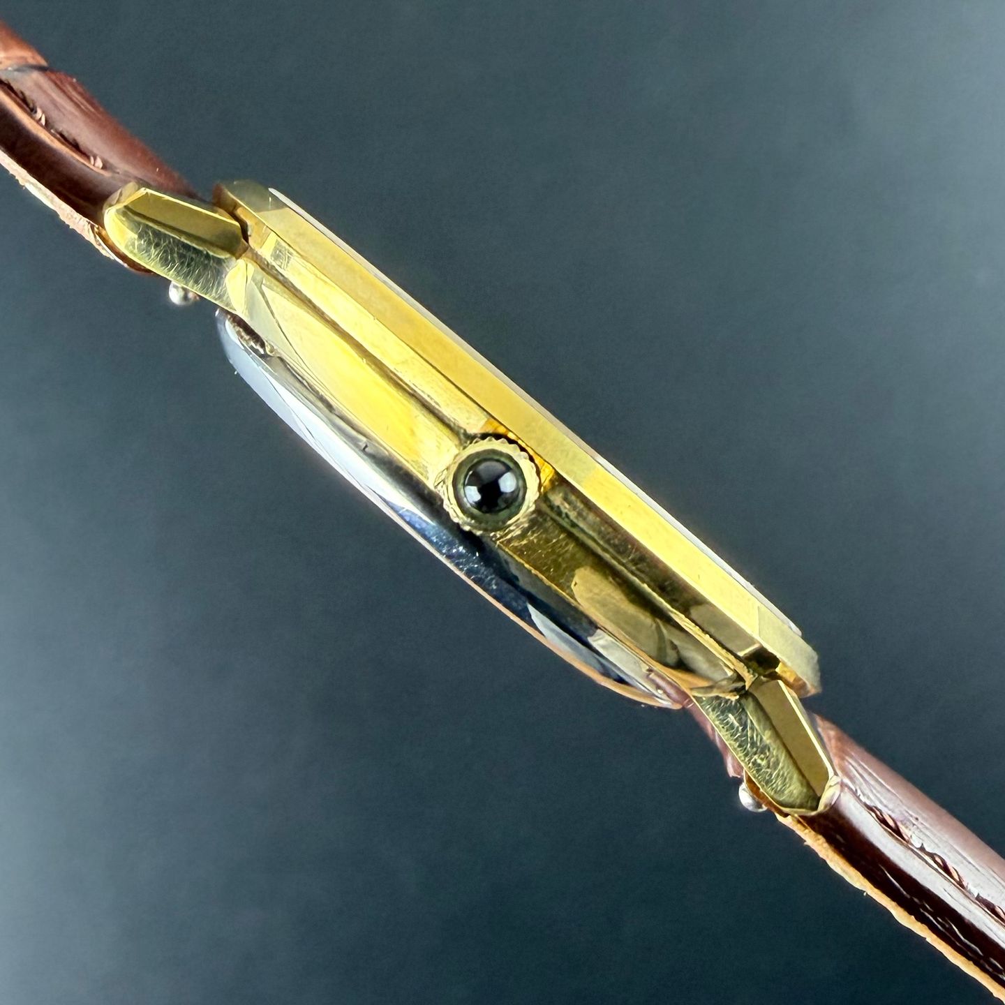 Omega De Ville 151.0039 (1974) - Goud wijzerplaat 35mm Goud/Staal (5/8)