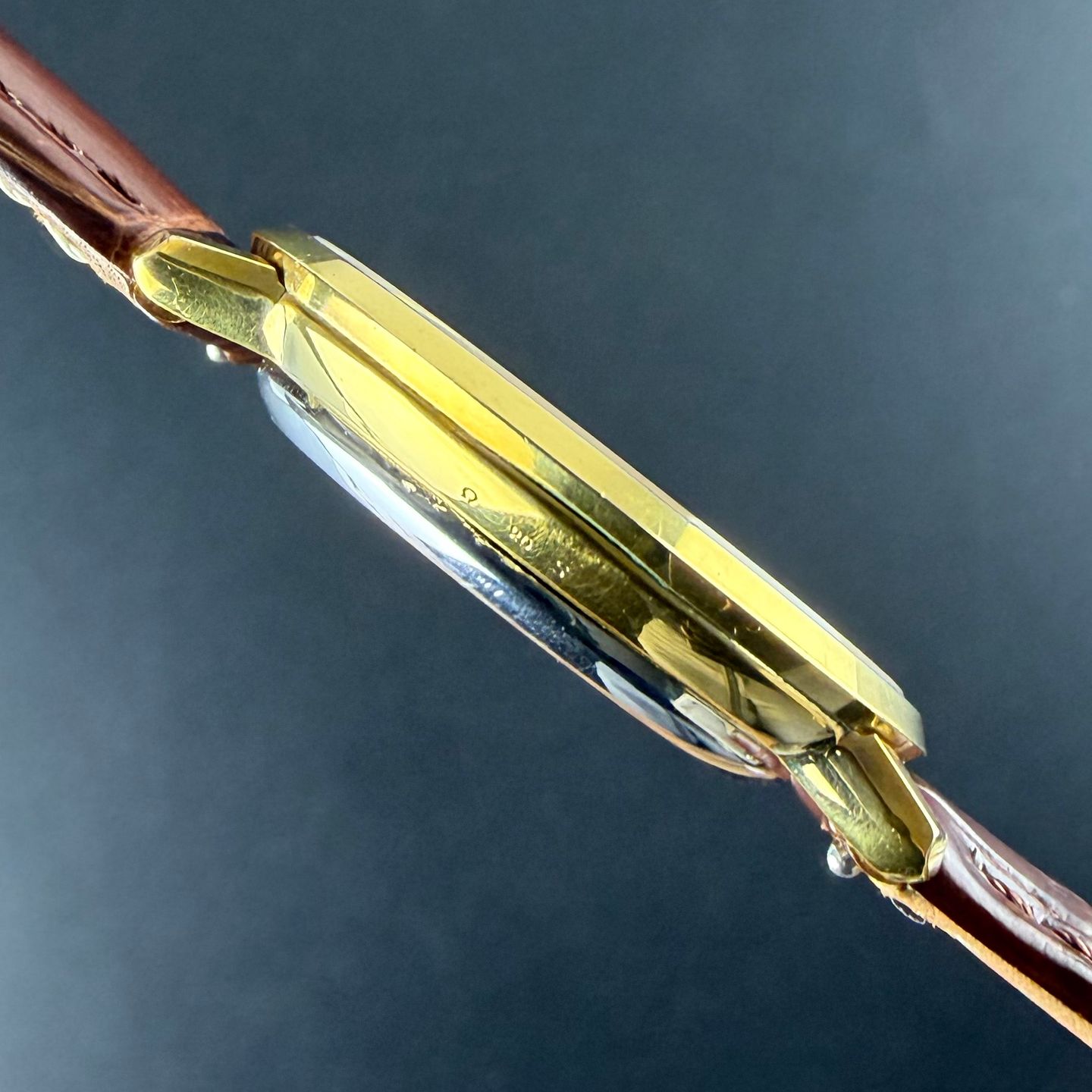 Omega De Ville 151.0039 (1974) - Goud wijzerplaat 35mm Goud/Staal (6/8)