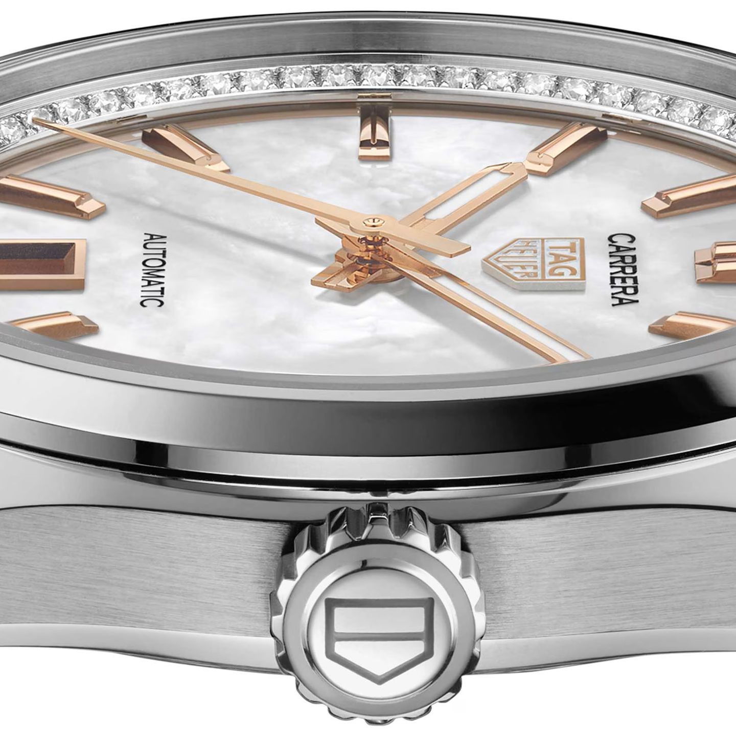 TAG Heuer Carrera Lady WBN231C.BA0001 (2025) - White dial 36 mm Steel case (2/2)