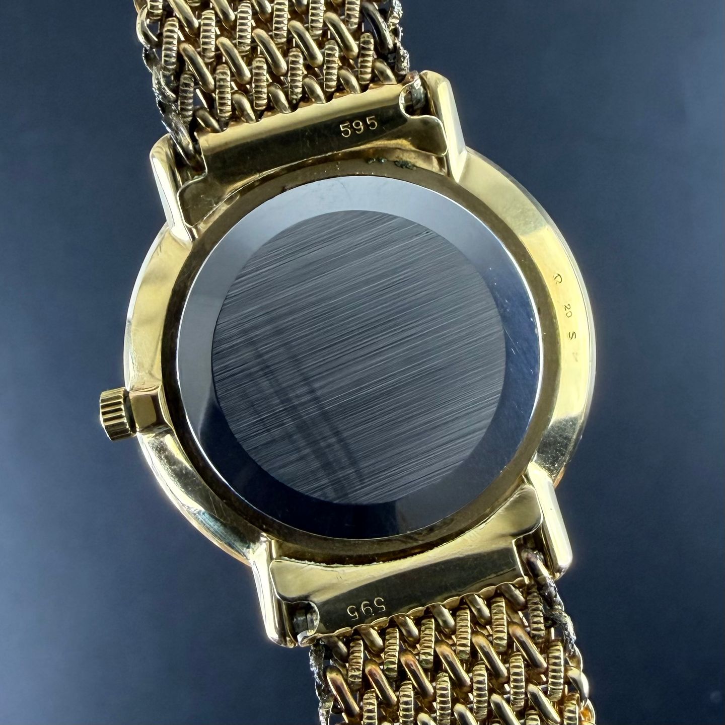 Omega De Ville 111.0107 (1974) - Gold dial 32 mm Gold/Steel case (3/8)