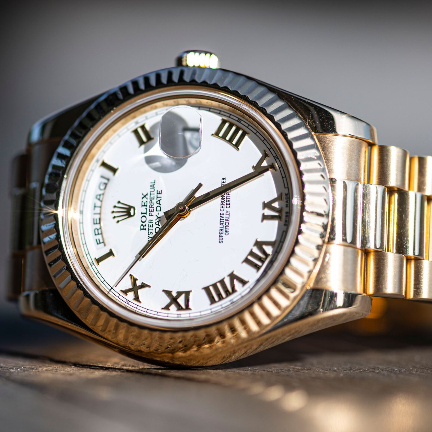 Rolex Day-Date II 218238 - (7/8)