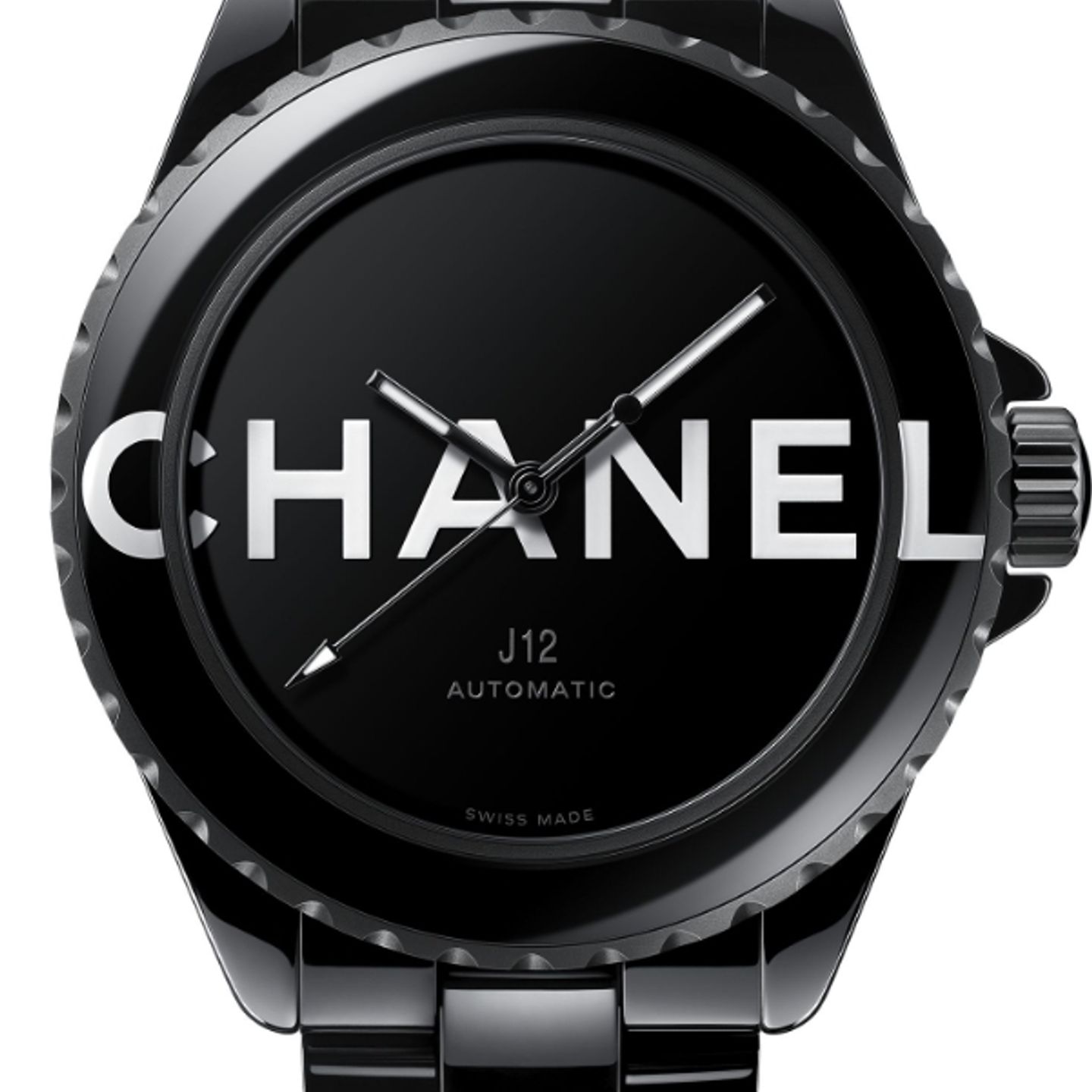 Chanel J12 H7418 (2022) - Black dial 38 mm Ceramic case (1/1)