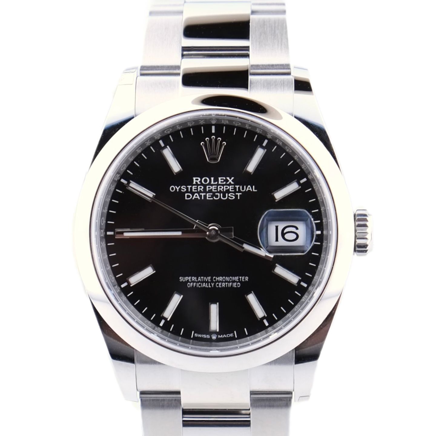 Rolex Datejust 36 126200 (2025) - Black dial 36 mm Steel case (1/1)