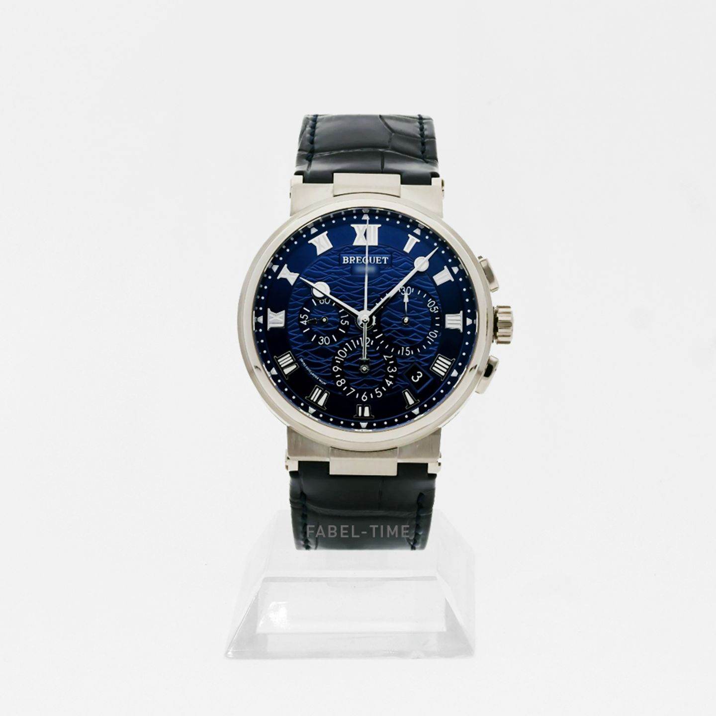 Breguet Marine 5527BB/Y2/9WV (2024) - Blauw wijzerplaat 42mm Witgoud (1/1)