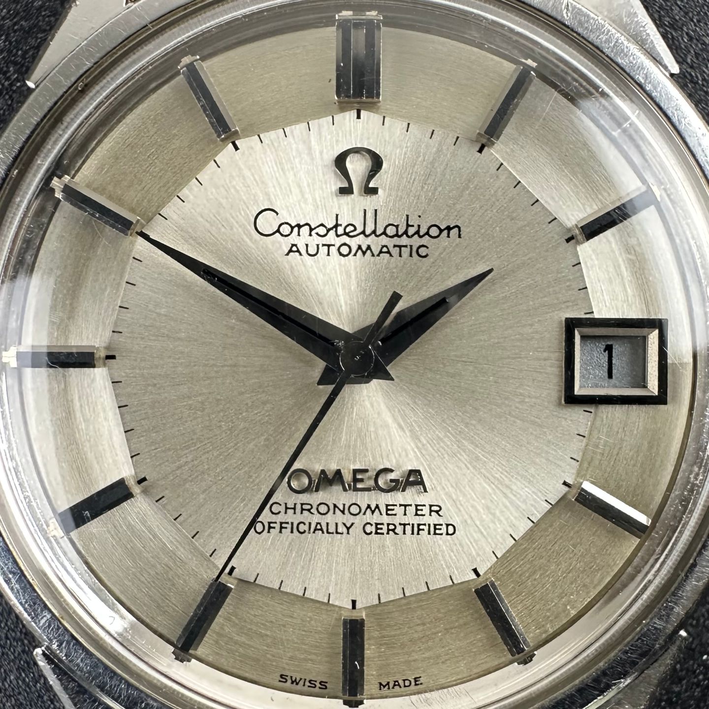 Omega Constellation 168.0065 (1973) - White dial 34 mm Steel case (8/8)