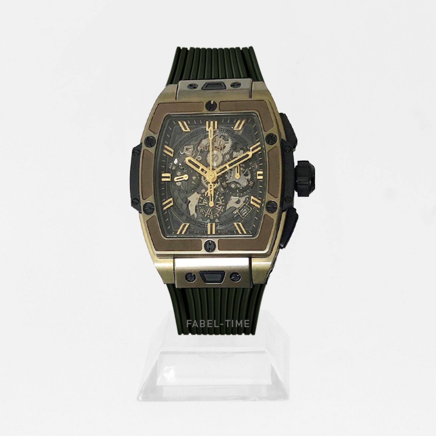 Hublot Spirit of Big Bang 642.MX.0130.RX (2024) - Transparent dial 42 mm Yellow Gold case (1/1)