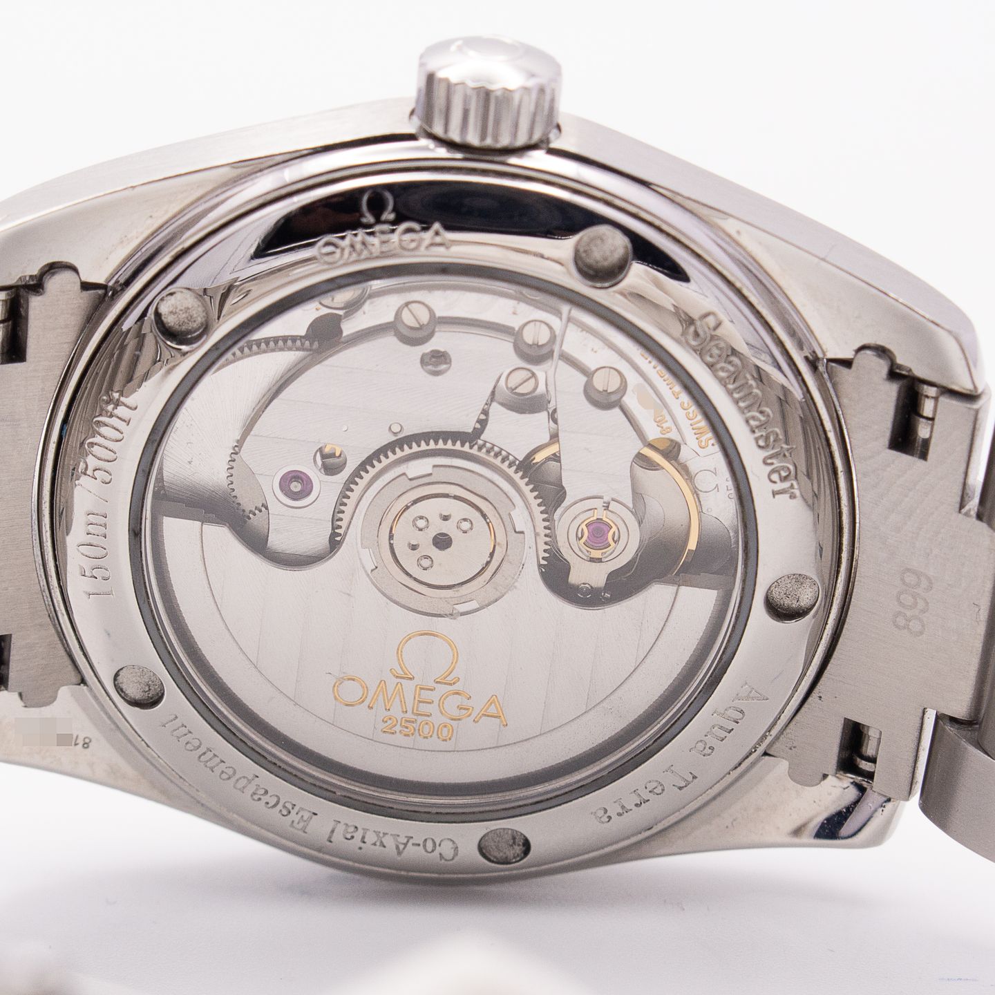 Omega Seamaster Aqua Terra 2504.30 (2007) - Silver dial 36 mm Steel case (7/8)