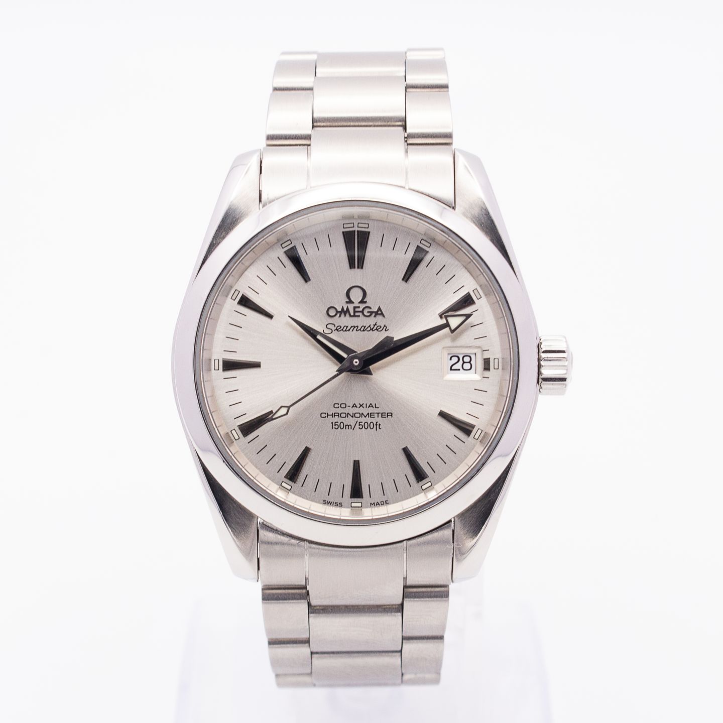 Omega Seamaster Aqua Terra 2504.30 (2007) - Silver dial 36 mm Steel case (2/8)