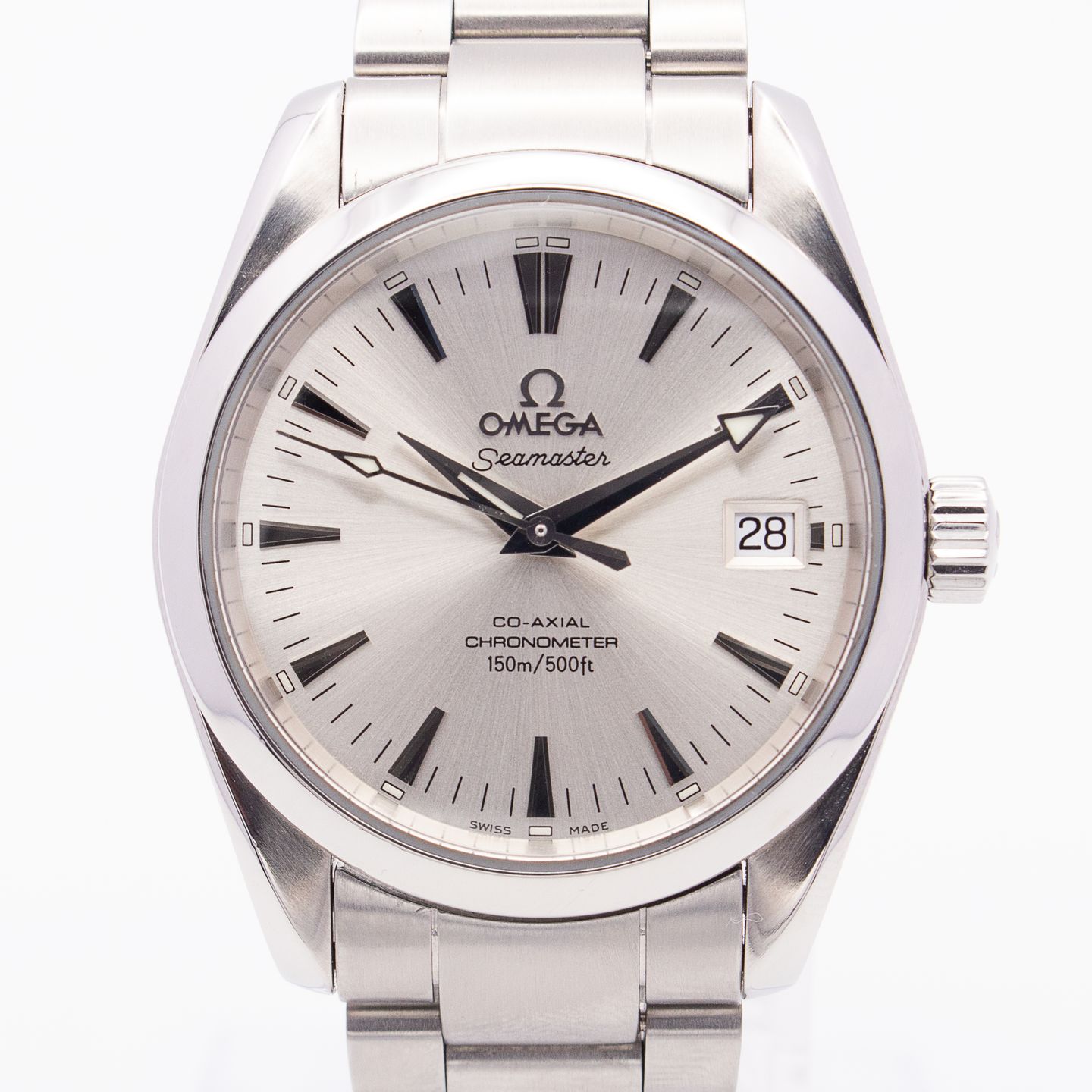 Omega Seamaster Aqua Terra 2504.30 (2007) - Silver dial 36 mm Steel case (1/8)