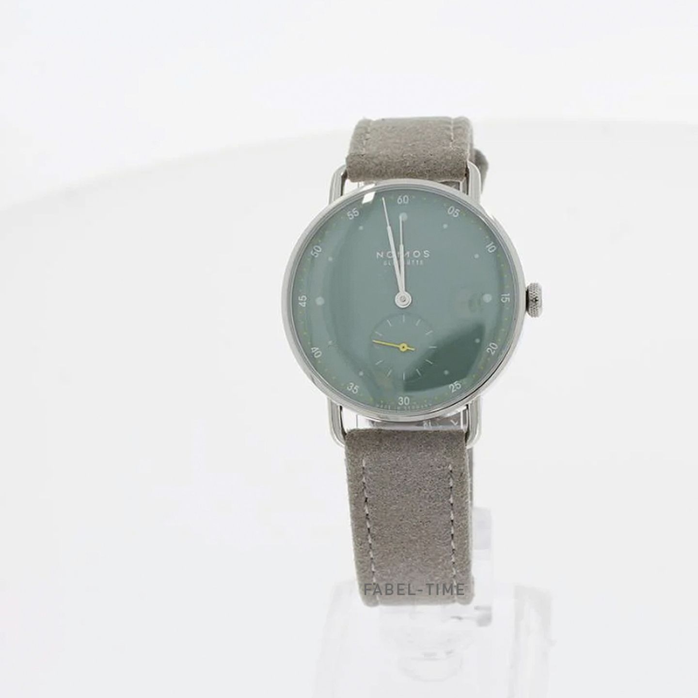 NOMOS Metro 1124 (2024) - Groen wijzerplaat 33mm Staal (1/1)