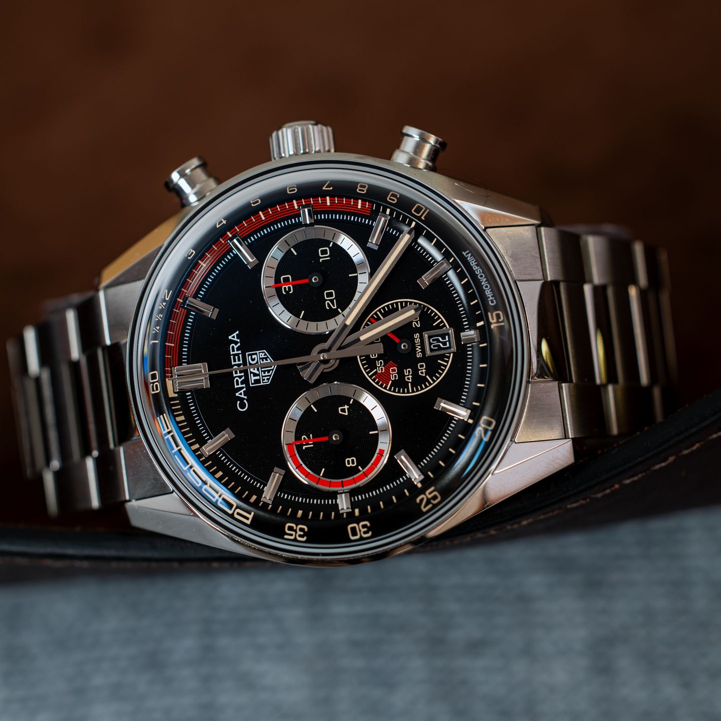 TAG Heuer Carrera Porsche Chronograph Special Edition CBS2015.EB0381 - (3/8)