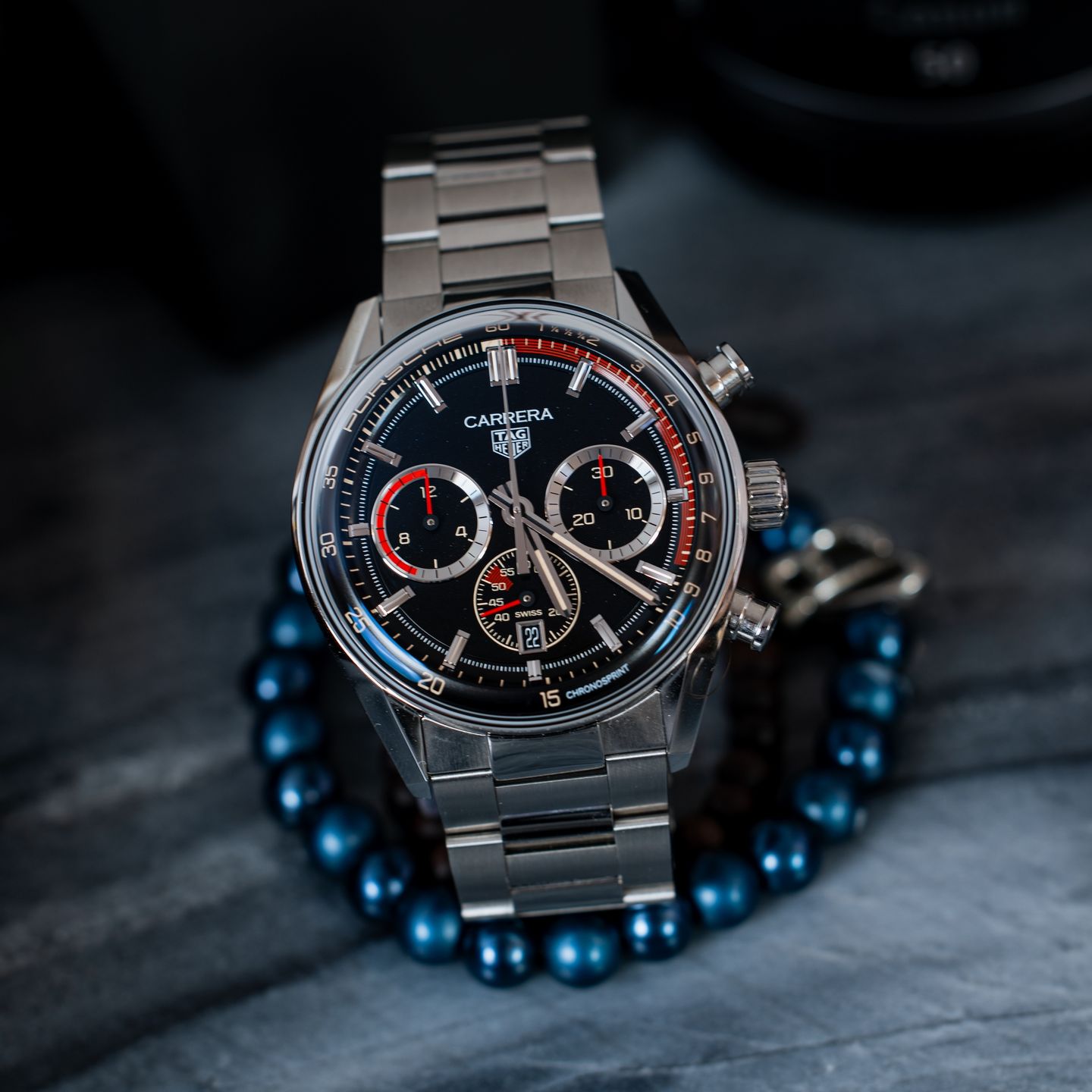 TAG Heuer Carrera Porsche Chronograph Special Edition CBS2015.EB0381 - (1/8)