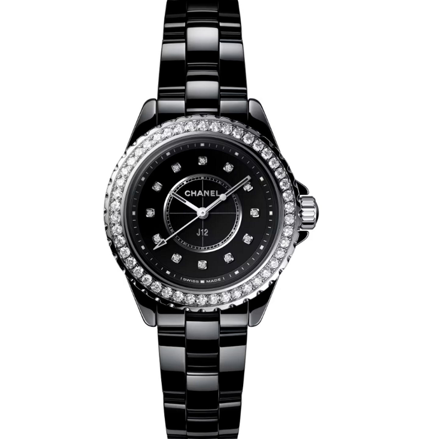 Chanel J12 H6419 (2023) - Black dial 33 mm Ceramic case (1/1)