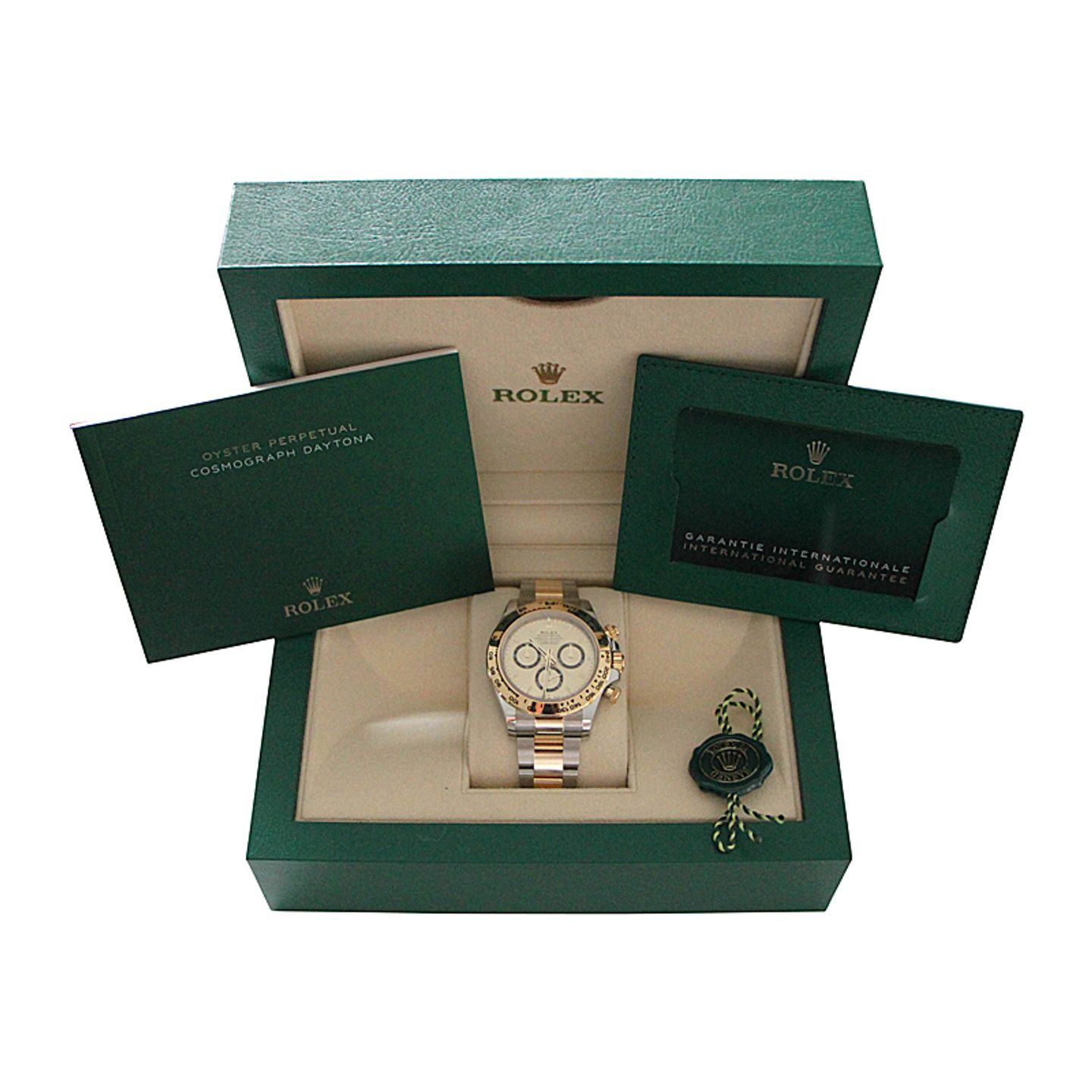 Rolex Daytona 126503 (2023) - Champagne dial 40 mm Gold/Steel case (4/4)