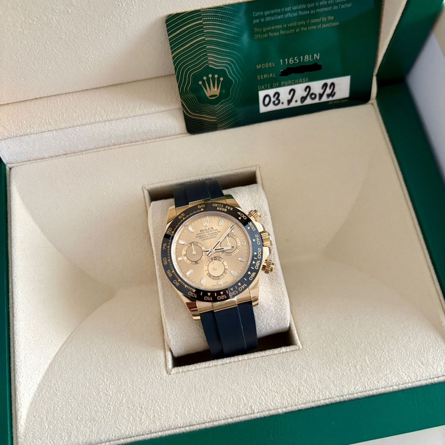 Rolex Daytona 116518LN - (8/8)