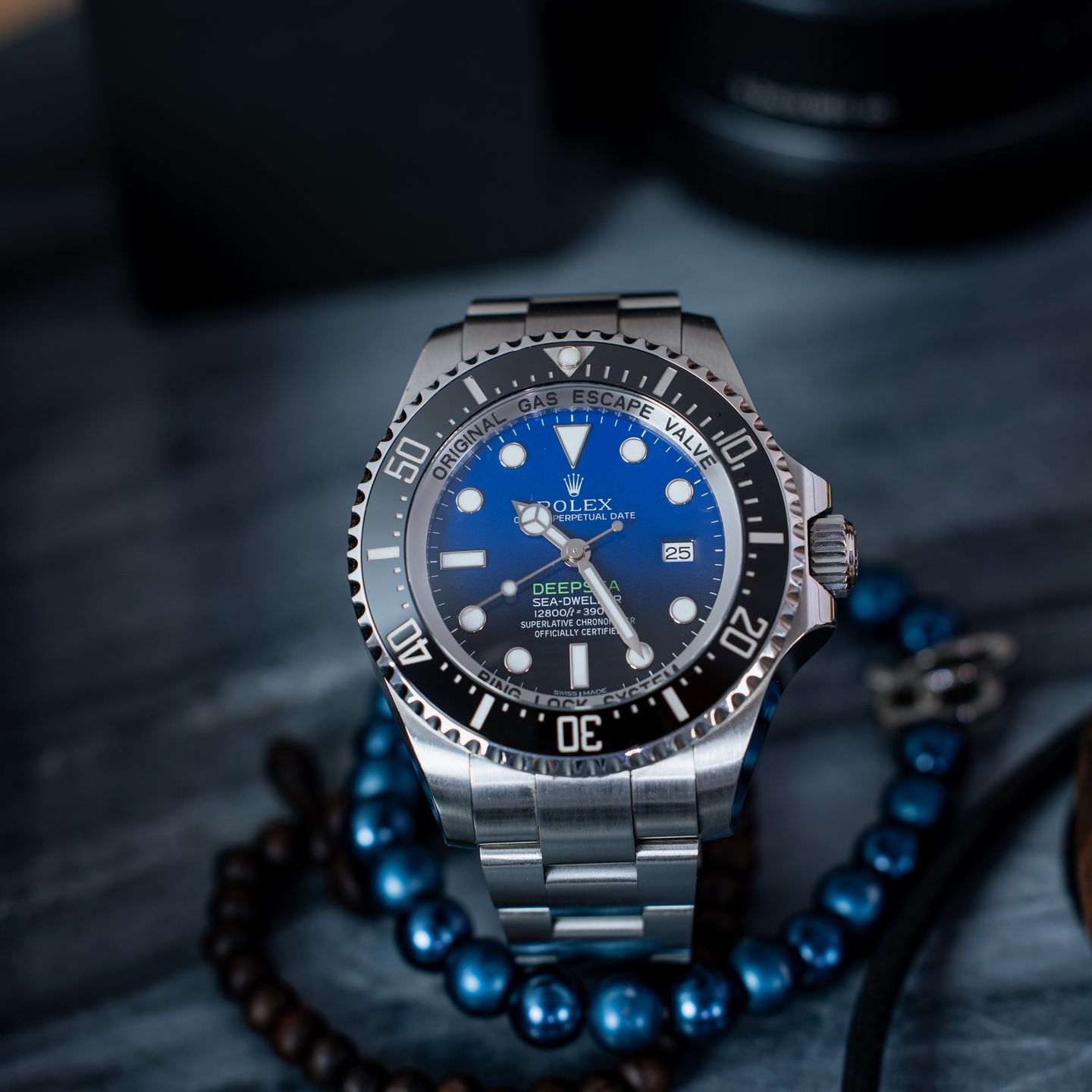 Rolex Sea-Dweller Deepsea 116660 (2017) - Blue dial 44 mm Steel case (1/6)