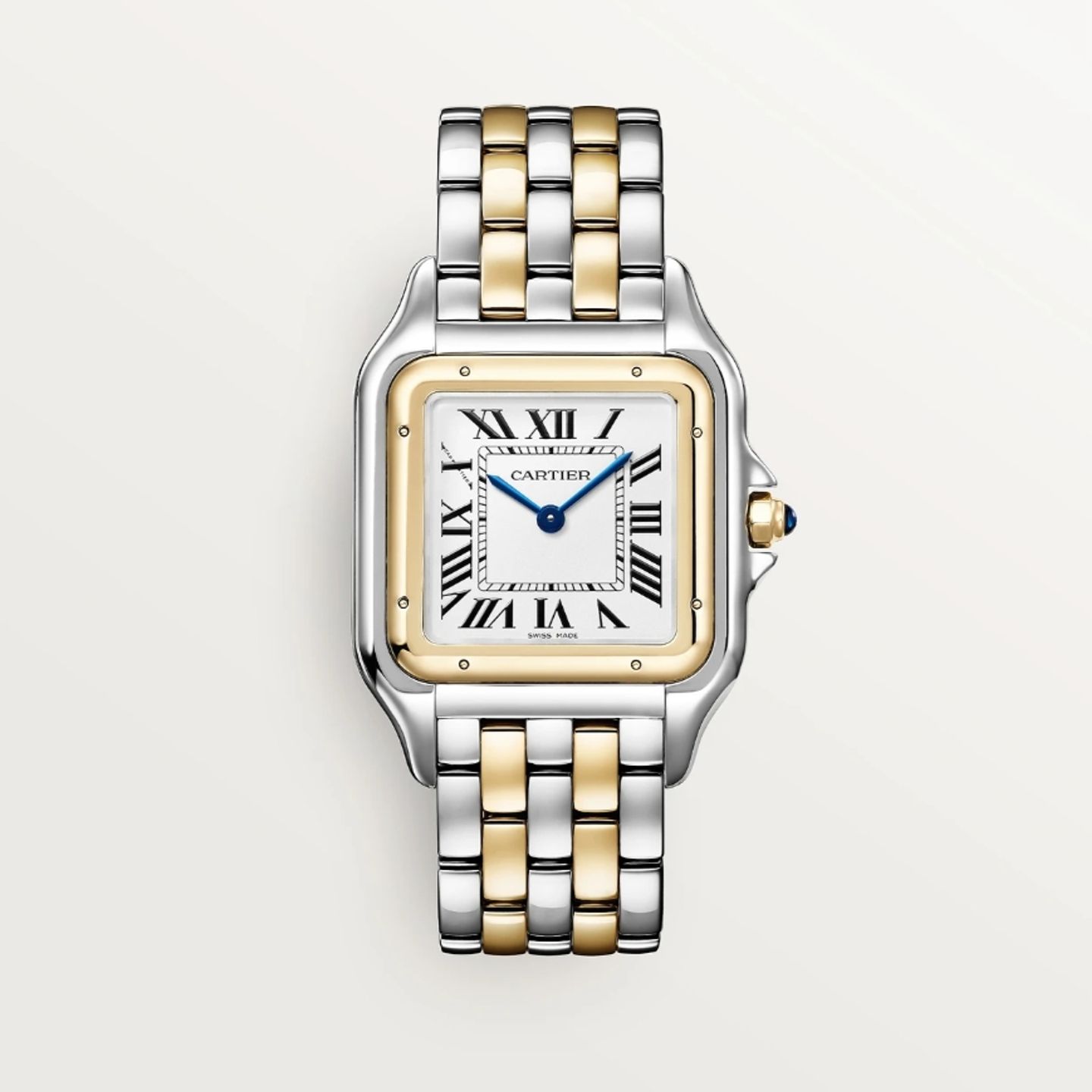 Cartier Panthère W2PN0016 (2025) - Silver dial 42 mm Gold/Steel case (1/1)