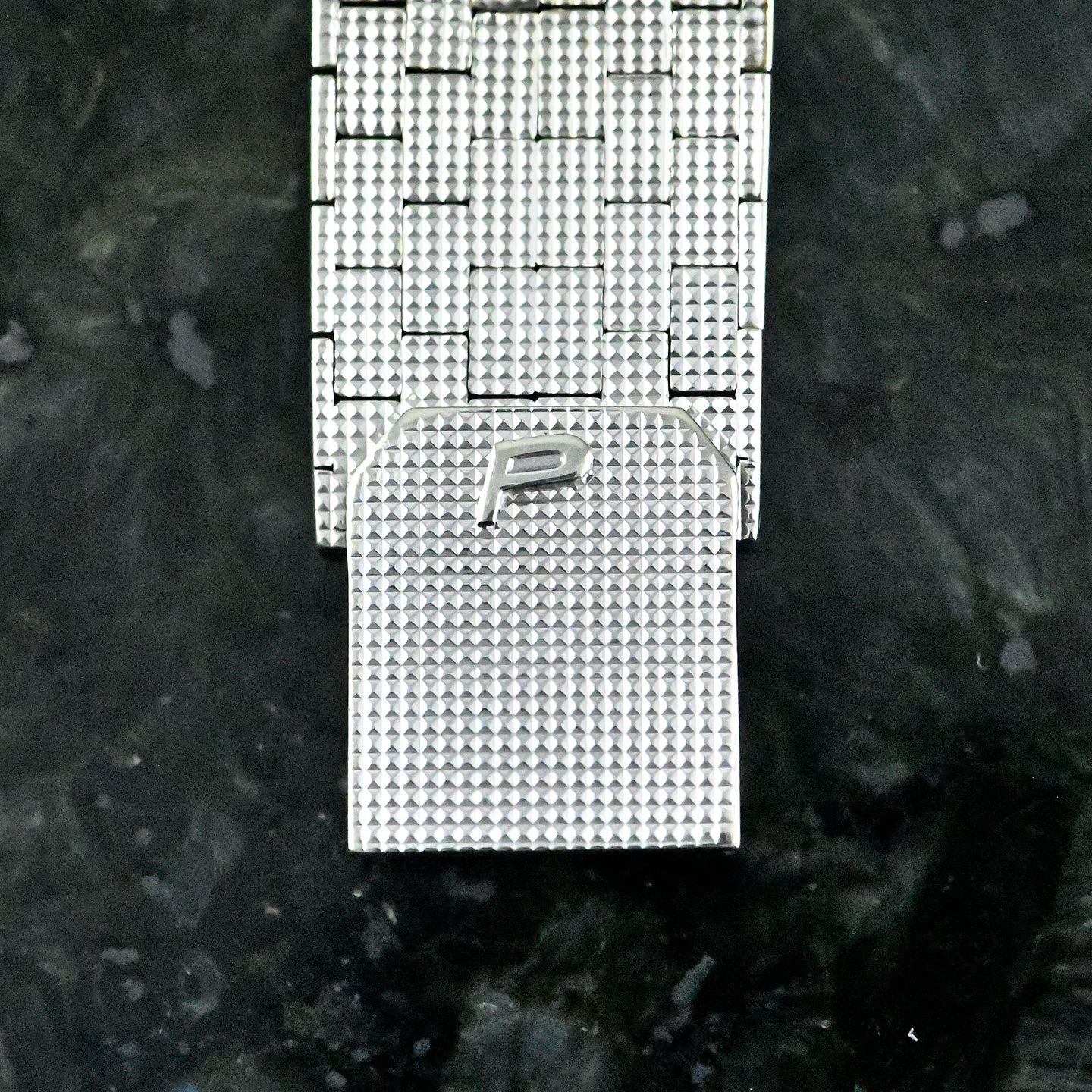 Piaget Vintage 9501 (1971) - Silver dial 29 mm White Gold case (6/8)