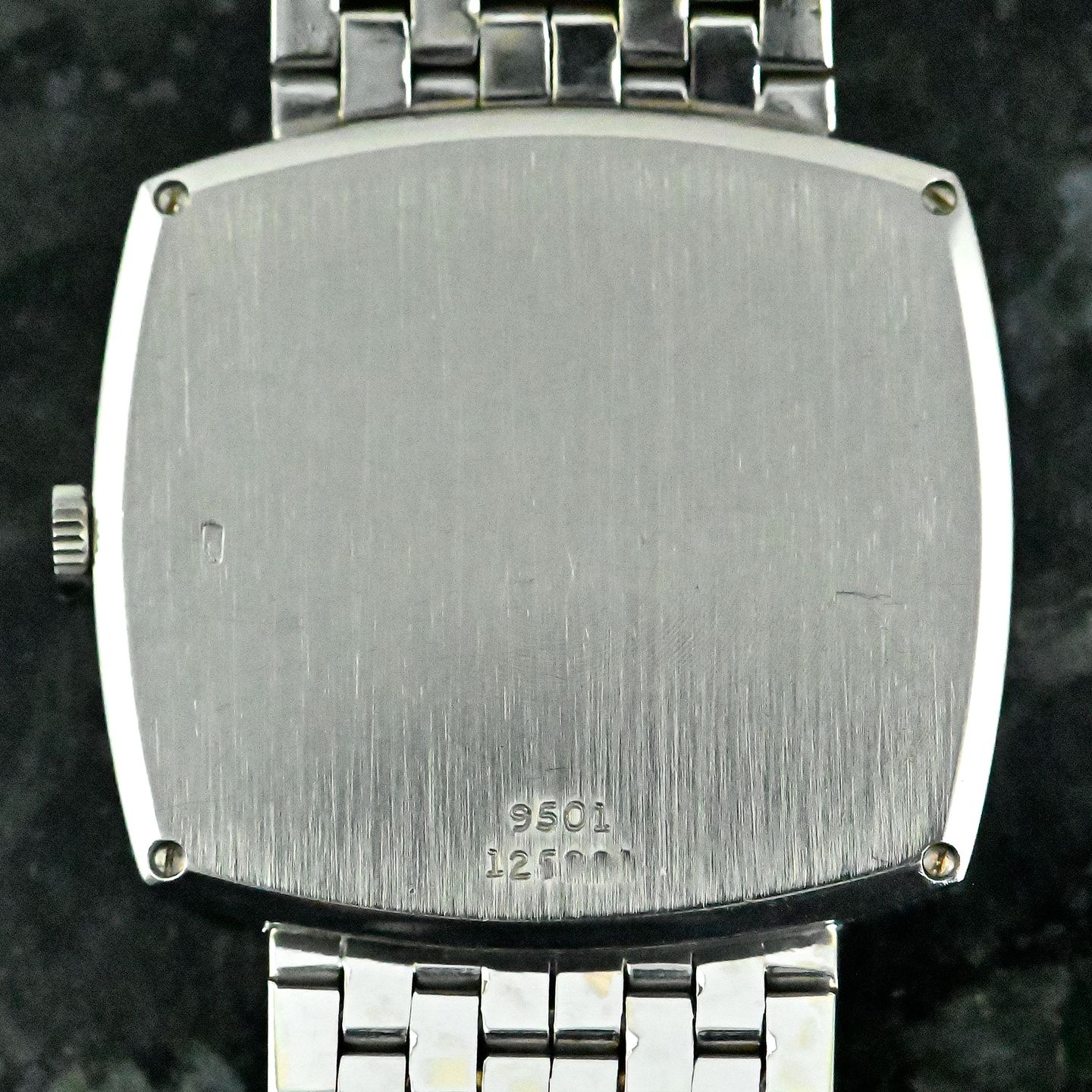 Piaget Vintage 9501 (1971) - Silver dial 29 mm White Gold case (5/8)