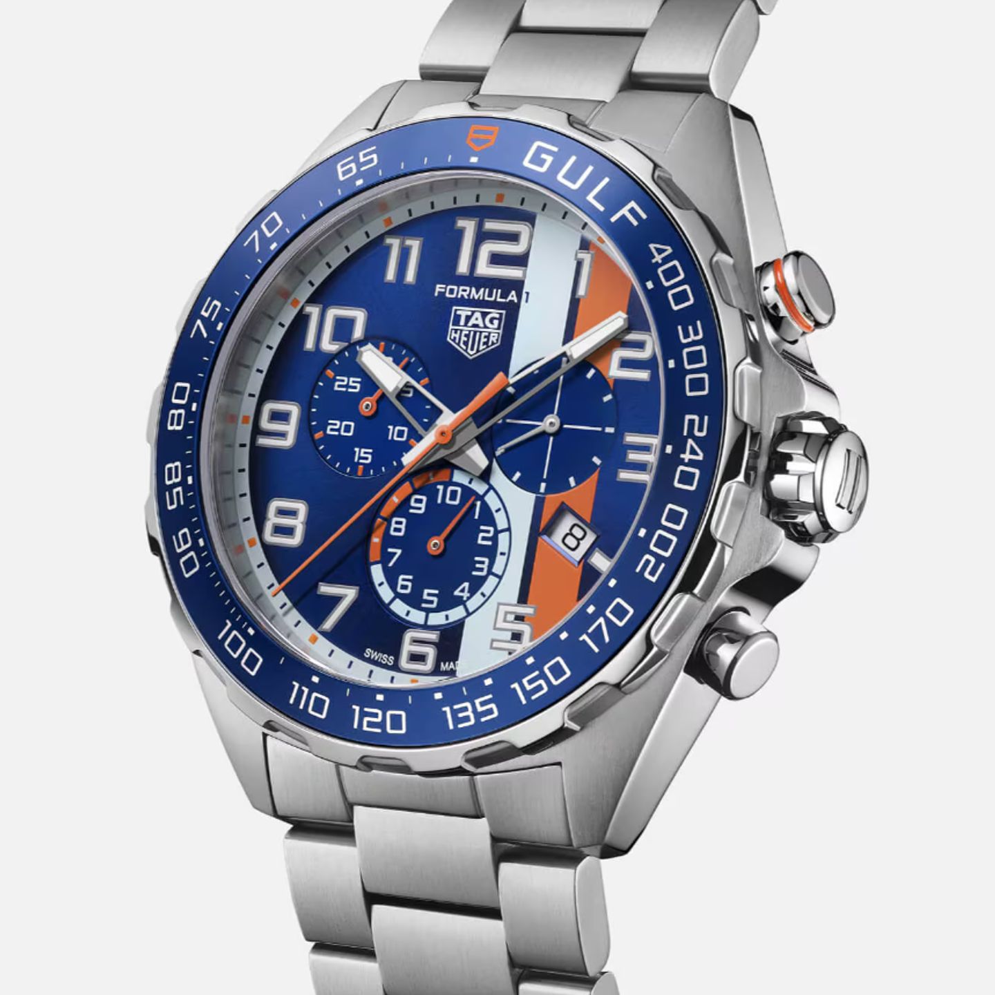 TAG Heuer Formula 1 Quartz CAZ101AT.BA0842 (2024) - Blauw wijzerplaat 43mm Staal (1/1)