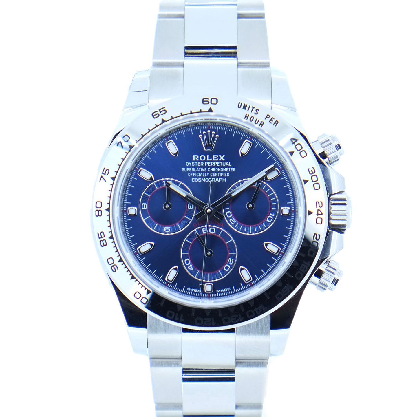 Rolex Daytona 116509 (2025) - Blue dial 40 mm White Gold case (1/1)