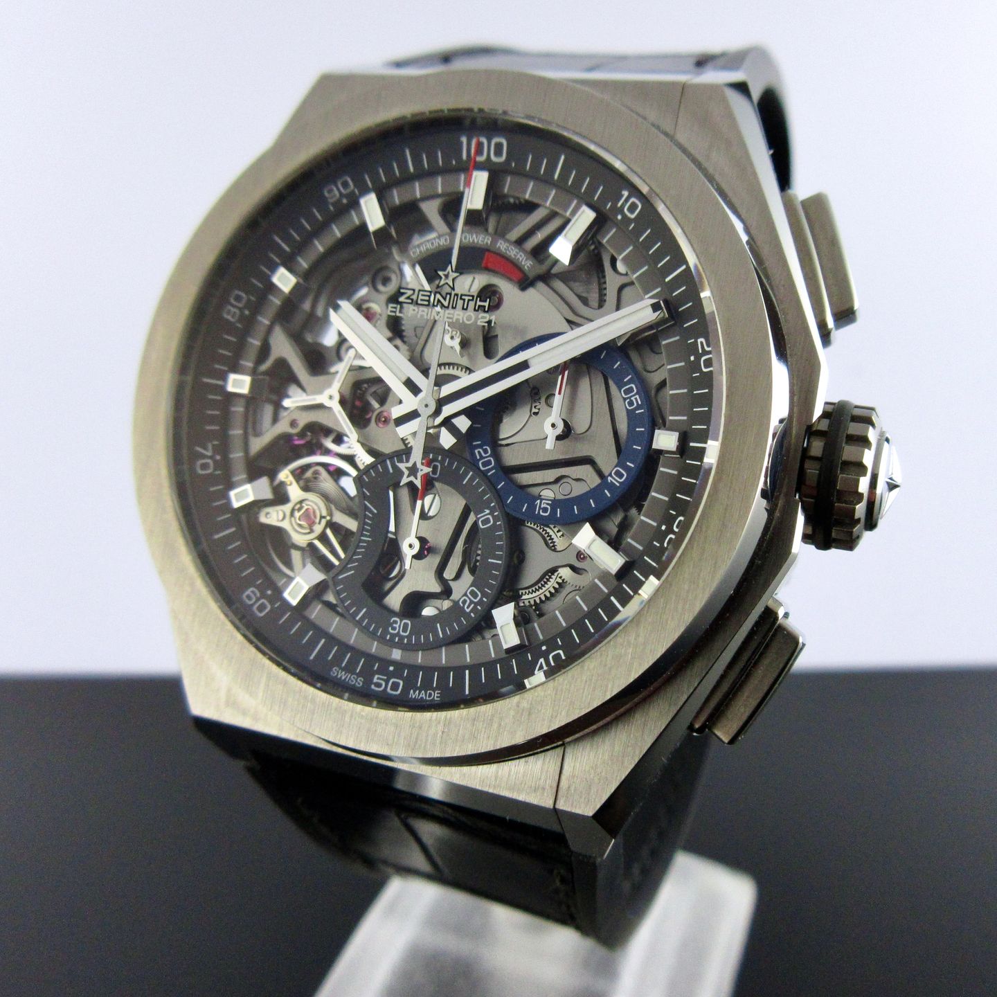 Zenith Defy El Primero 95.9000.9004/78.R582 (2025) - Transparent dial 44 mm Titanium case (2/8)