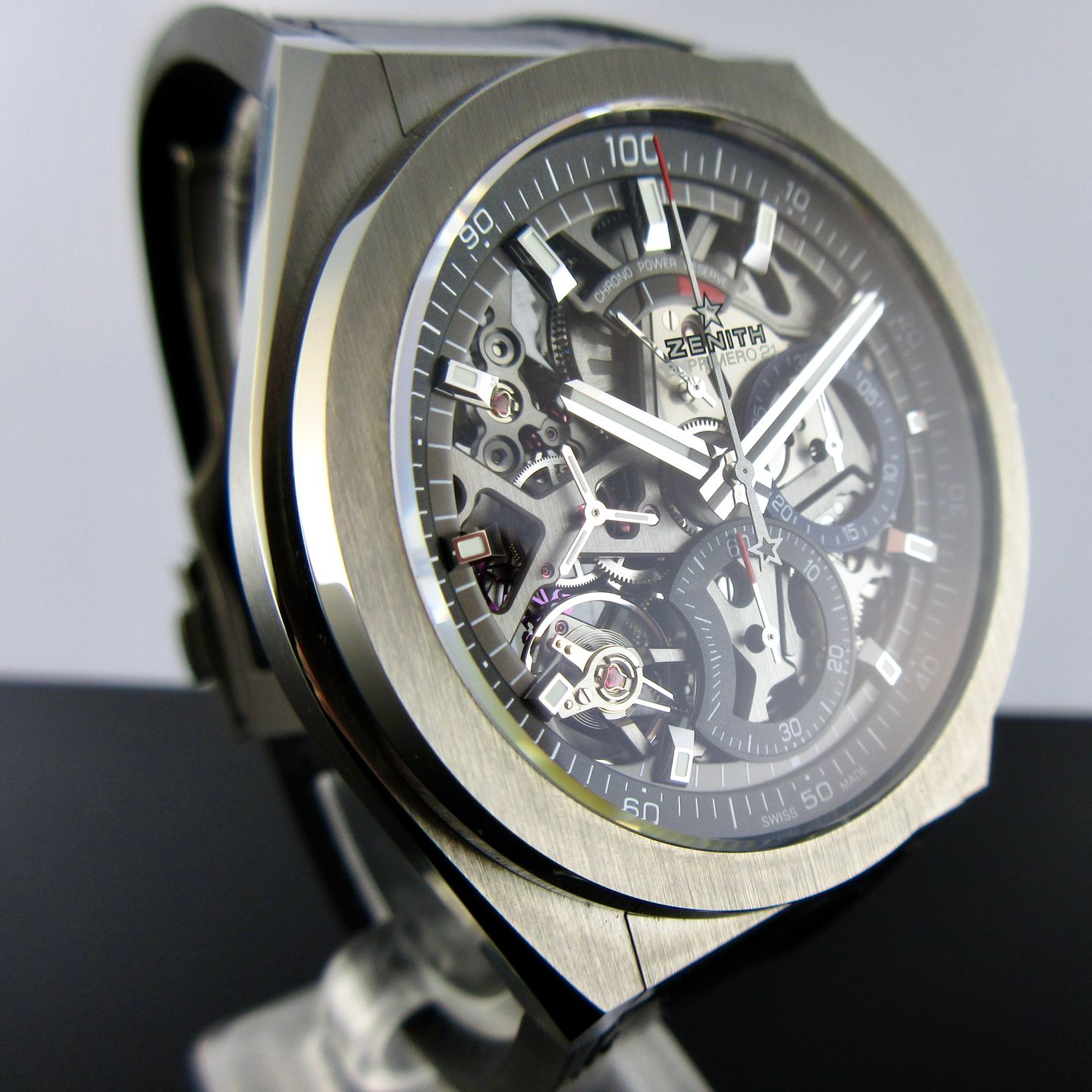 Zenith Defy El Primero 95.9000.9004/78.R582 (2025) - Transparent dial 44 mm Titanium case (5/8)