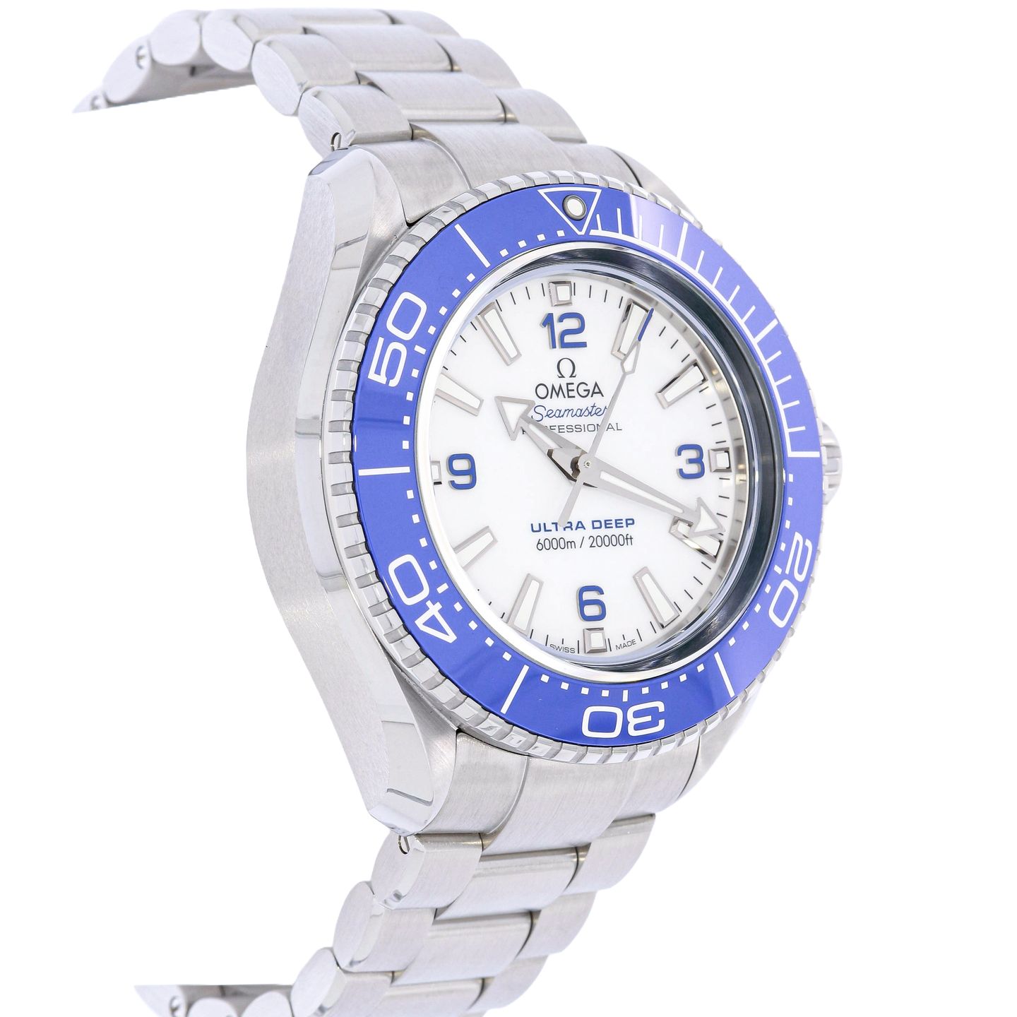 Omega Seamaster Planet Ocean 215.30.46.21.04.001 (2023) - Wit wijzerplaat 46mm Staal (5/8)