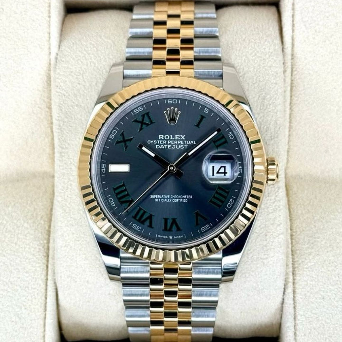 Rolex Datejust 41 126333 (2025) - Unknown dial 41 mm Gold/Steel case (1/4)