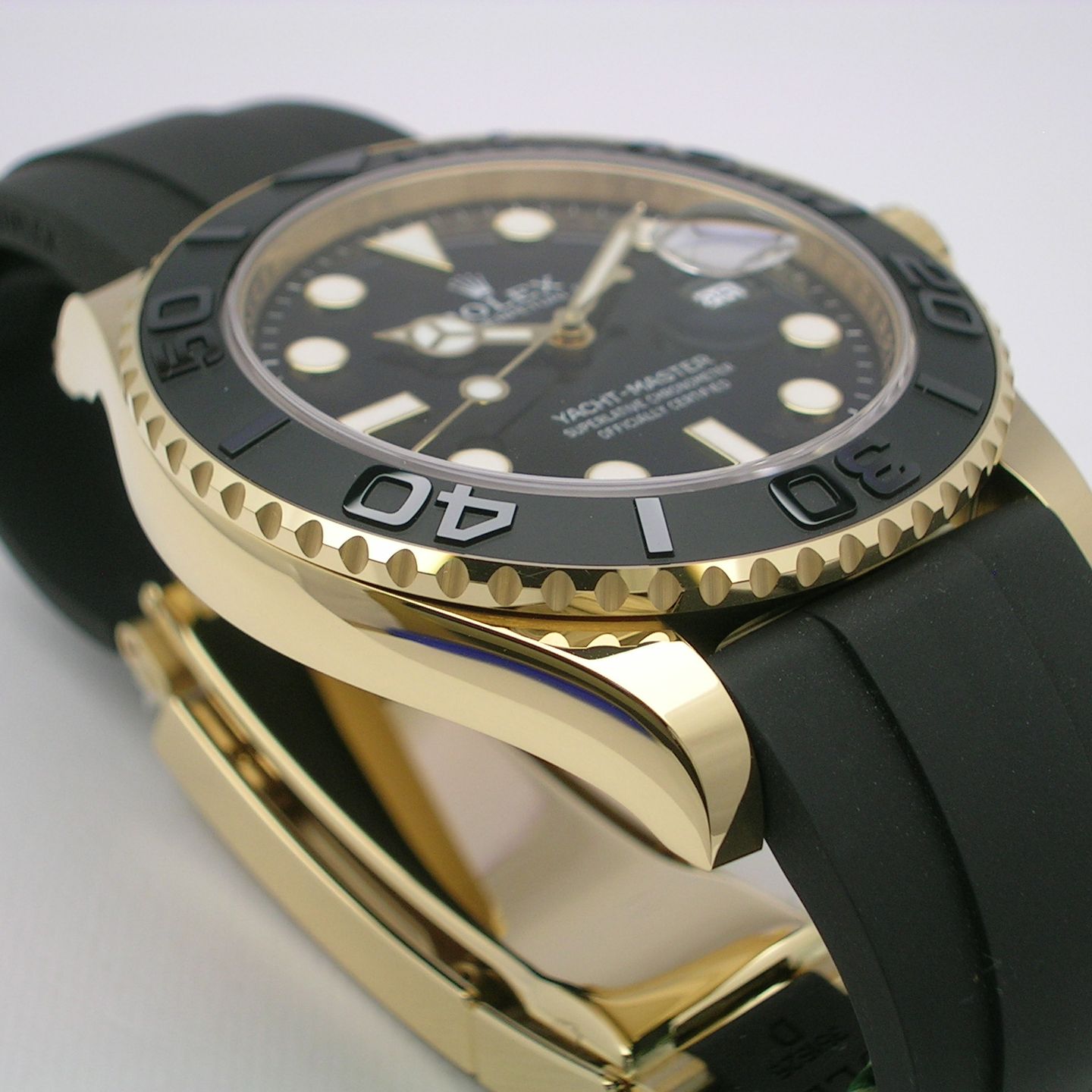 Rolex Yacht-Master 42 226658 (2025) - Zwart wijzerplaat 42mm Geelgoud (1/5)