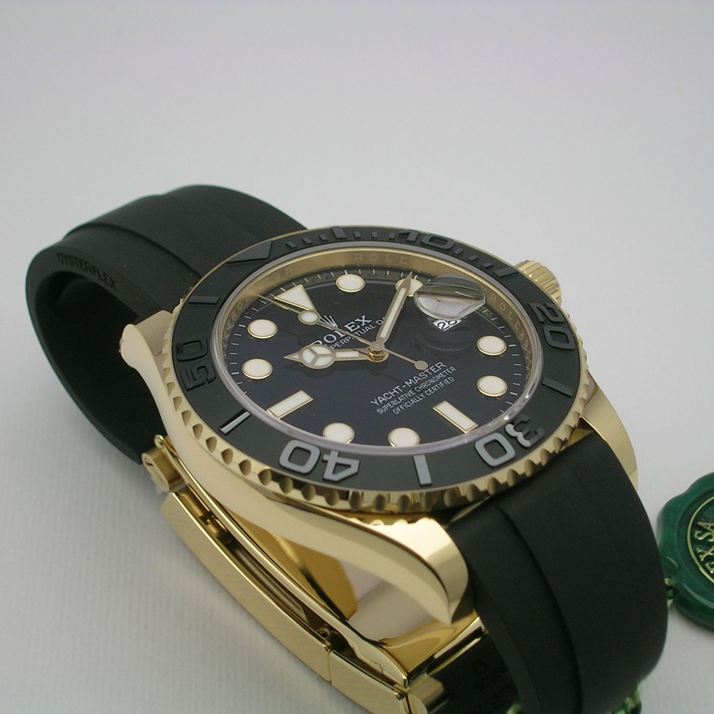 Rolex Yacht-Master 42 226658 (2025) - Zwart wijzerplaat 42mm Geelgoud (3/5)