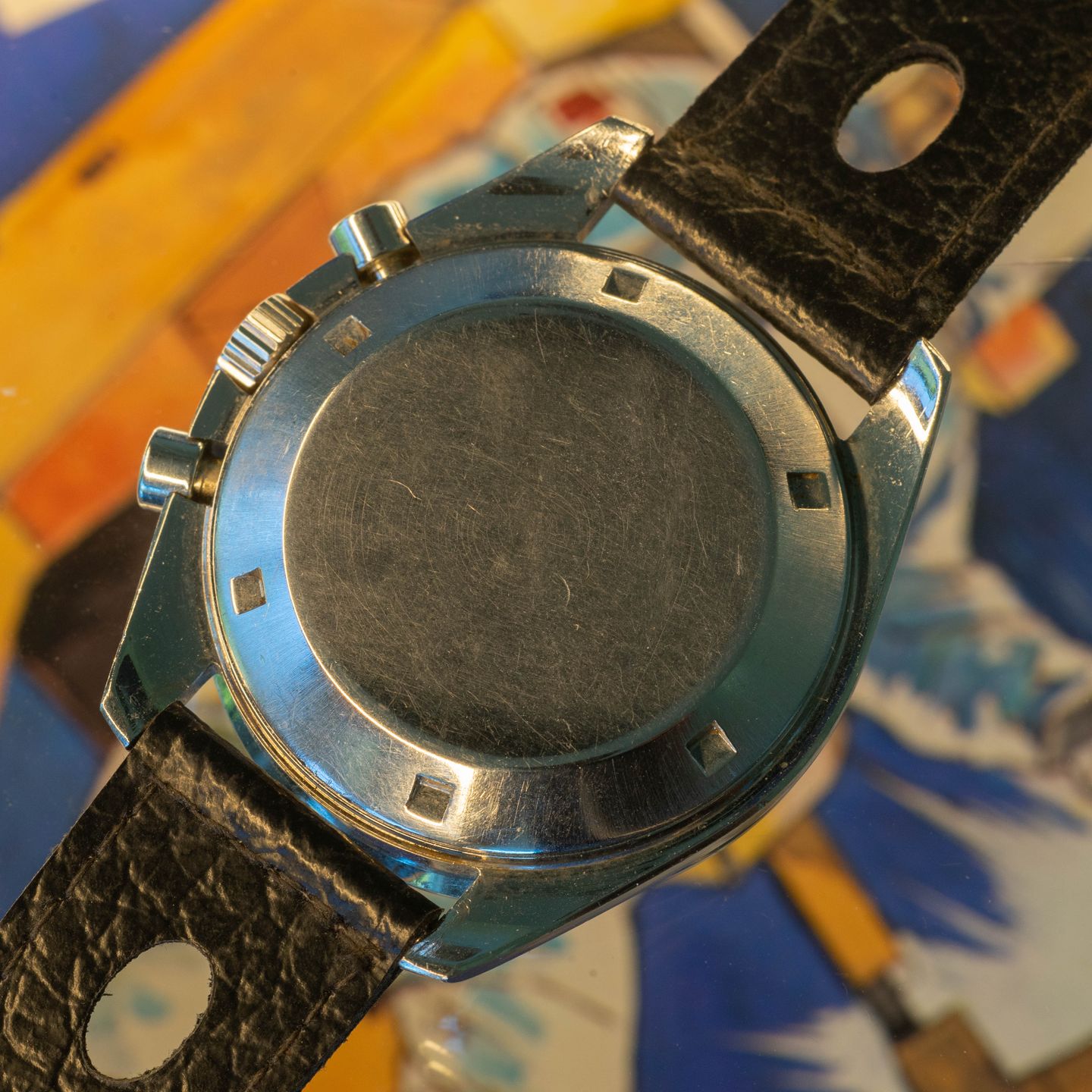 Omega Speedmaster Professional Moonwatch 145.022 69ST (1971) - Zwart wijzerplaat 42mm Staal (3/6)