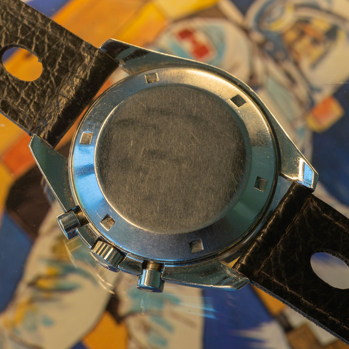 Omega Speedmaster Professional Moonwatch 145.022 69ST (1971) - Zwart wijzerplaat 42mm Staal (4/6)