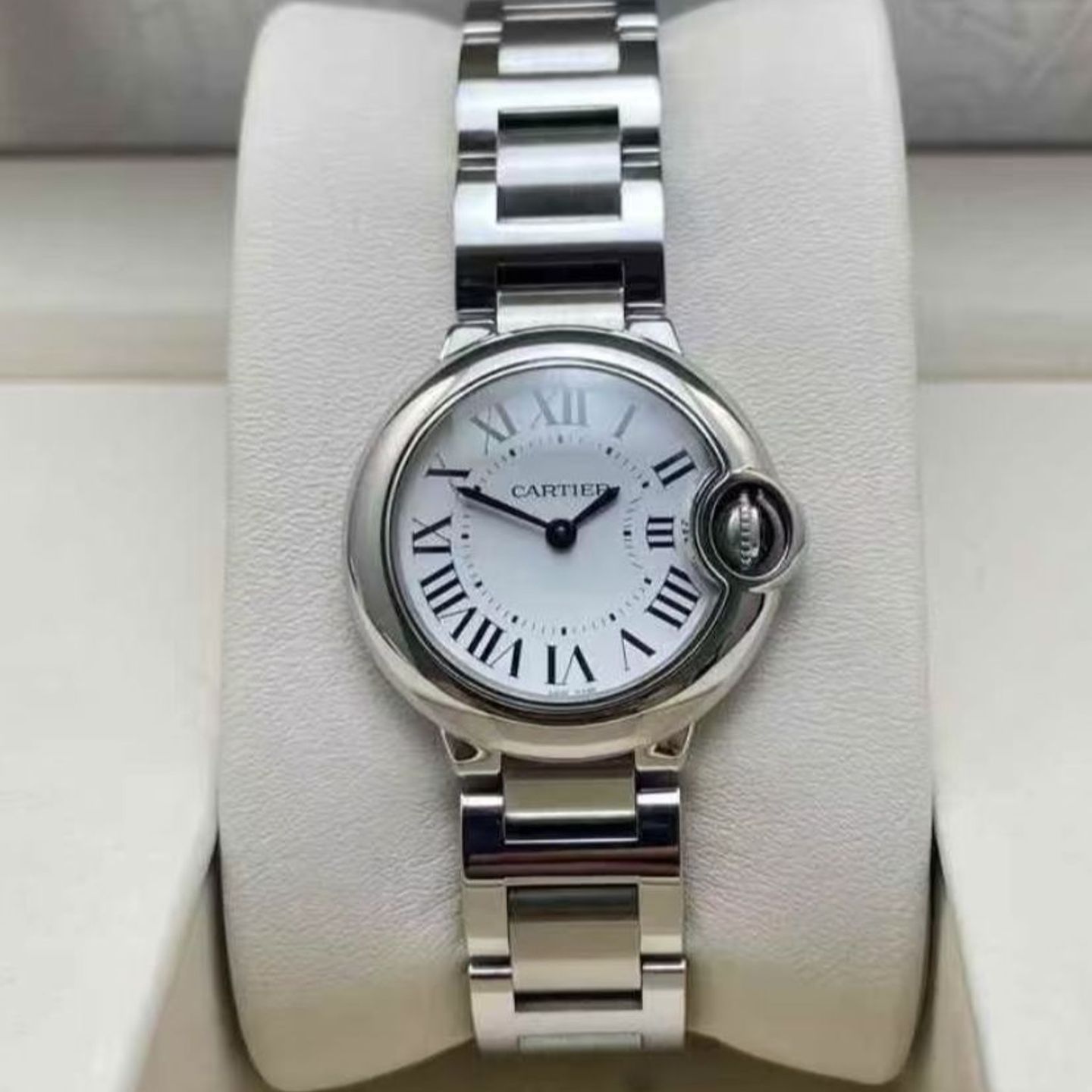 Cartier Ballon Bleu 28mm W69010Z4 - (8/8)