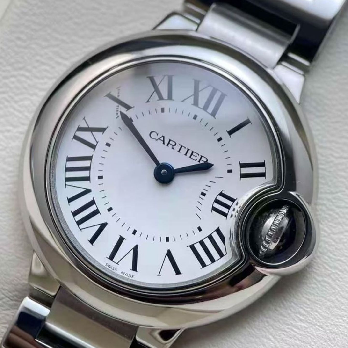 Cartier Ballon Bleu 28mm W69010Z4 - (7/8)