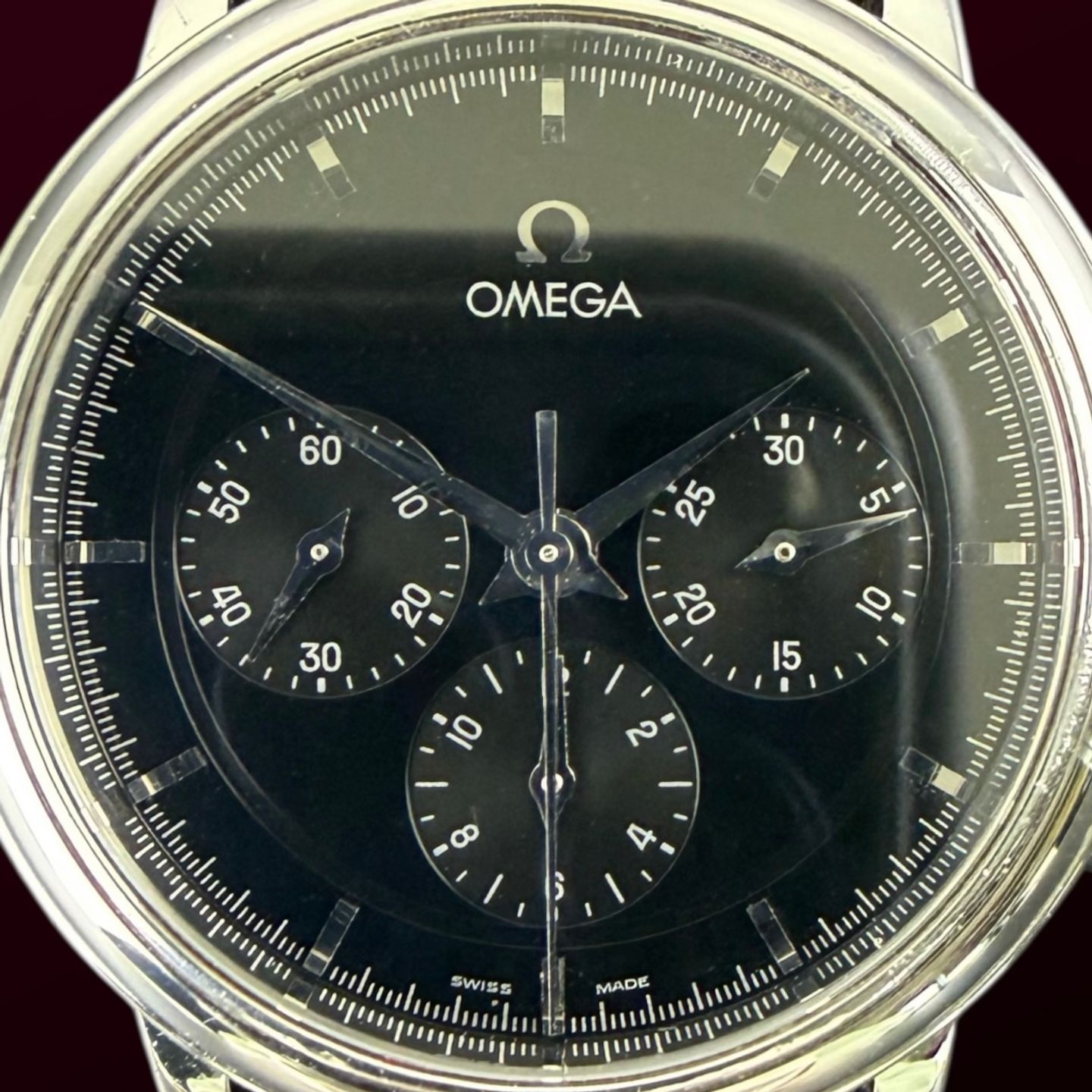 Omega De Ville Prestige 4840.51 (1984) - Black dial 36 mm Steel case (8/8)