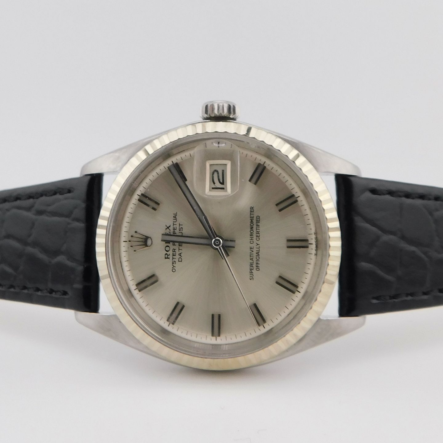 Rolex Datejust 1601 (1972) - Silver dial 36 mm Steel case (3/5)