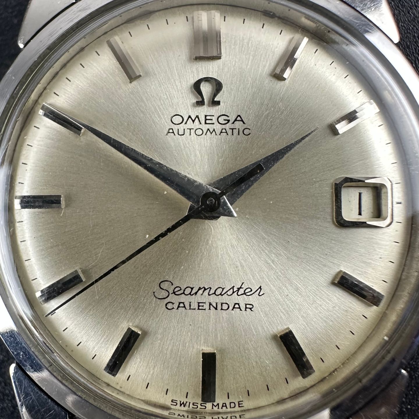 Omega Seamaster 2922 (1958) - White dial 34 mm Steel case (8/8)