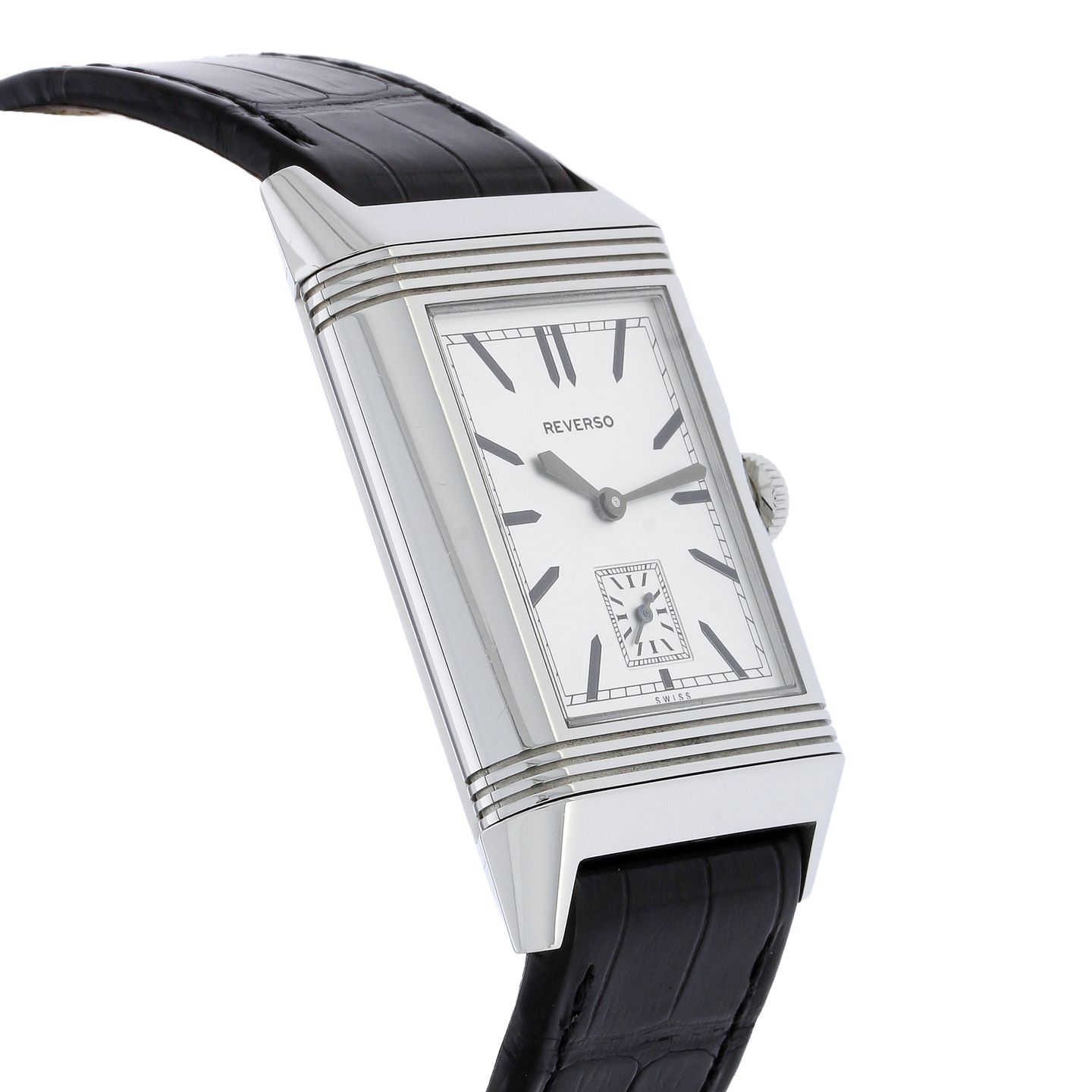 Jaeger-LeCoultre Reverso Duoface 278.8.54 (Unknown (random serial)) - White dial 27 mm Steel case (3/7)