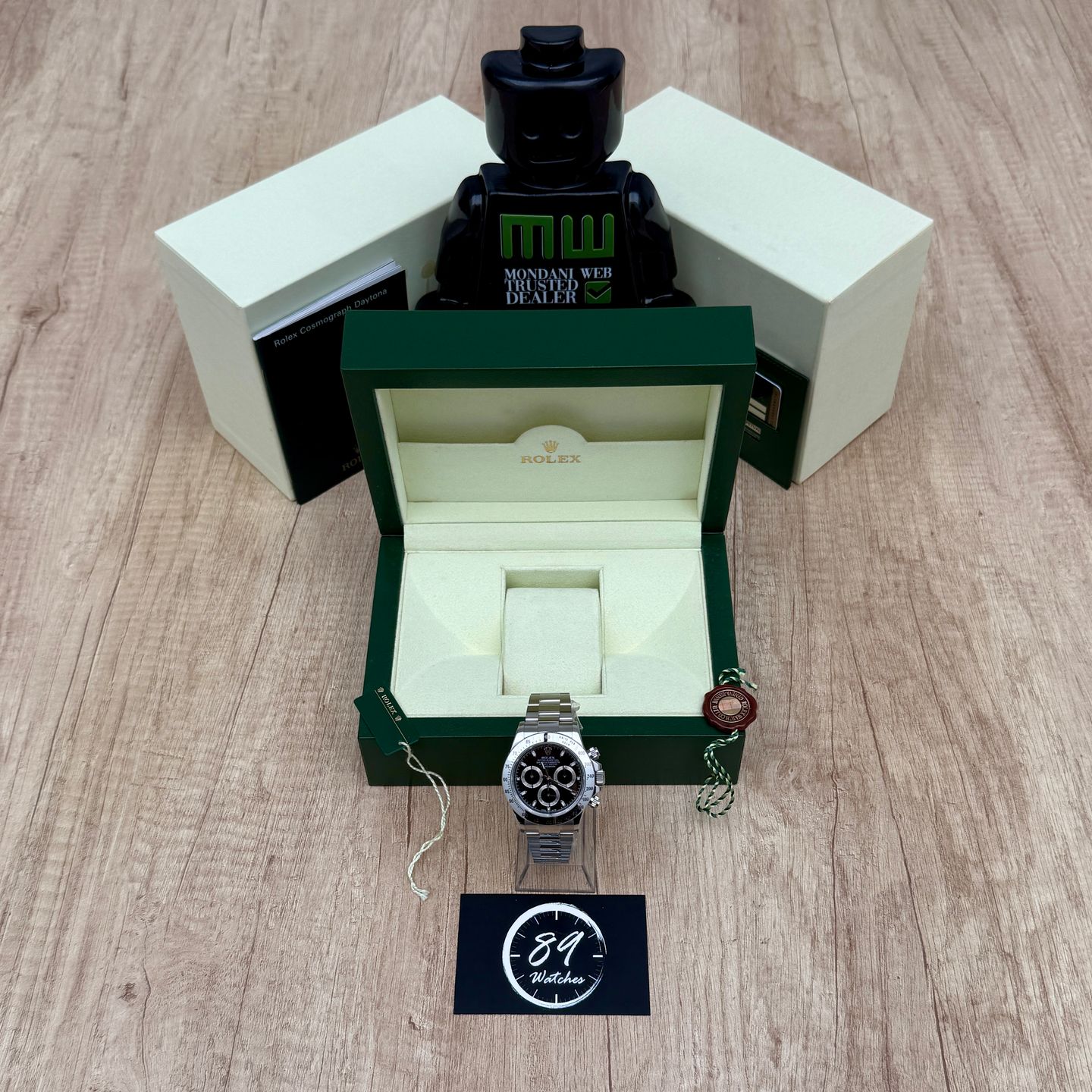 Rolex Daytona 116520 (2013) - Black dial 40 mm Steel case (3/8)