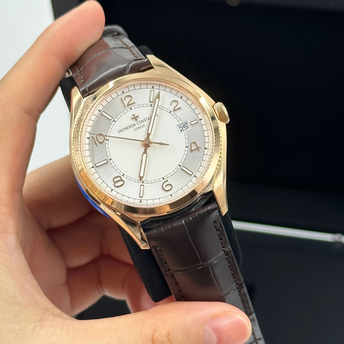 Vacheron Constantin Fiftysix 4600E/000R-B441 (2024) - Silver dial 40 mm Rose Gold case (4/8)