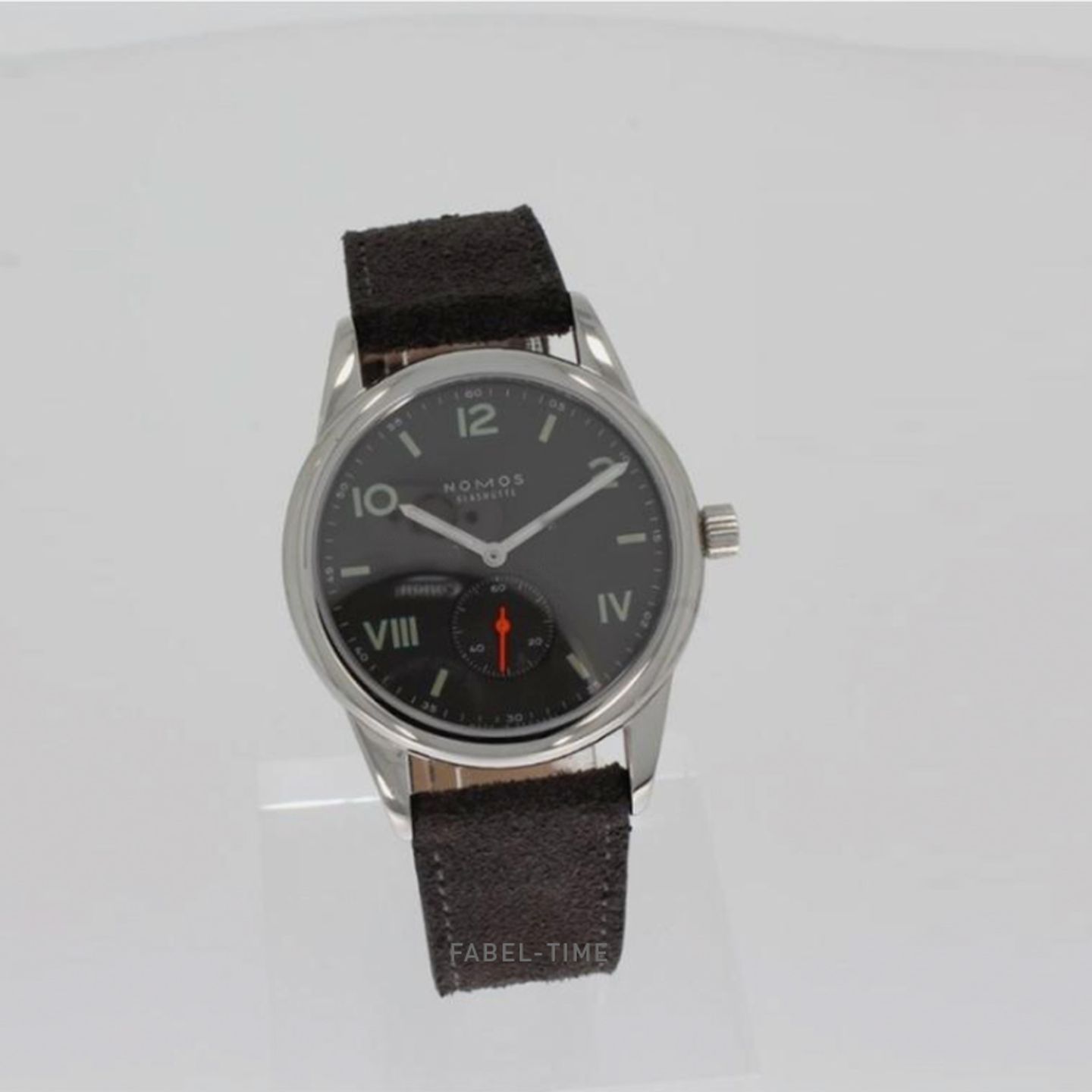 NOMOS Club Campus 738 (2024) - Zwart wijzerplaat 39mm Staal (1/1)