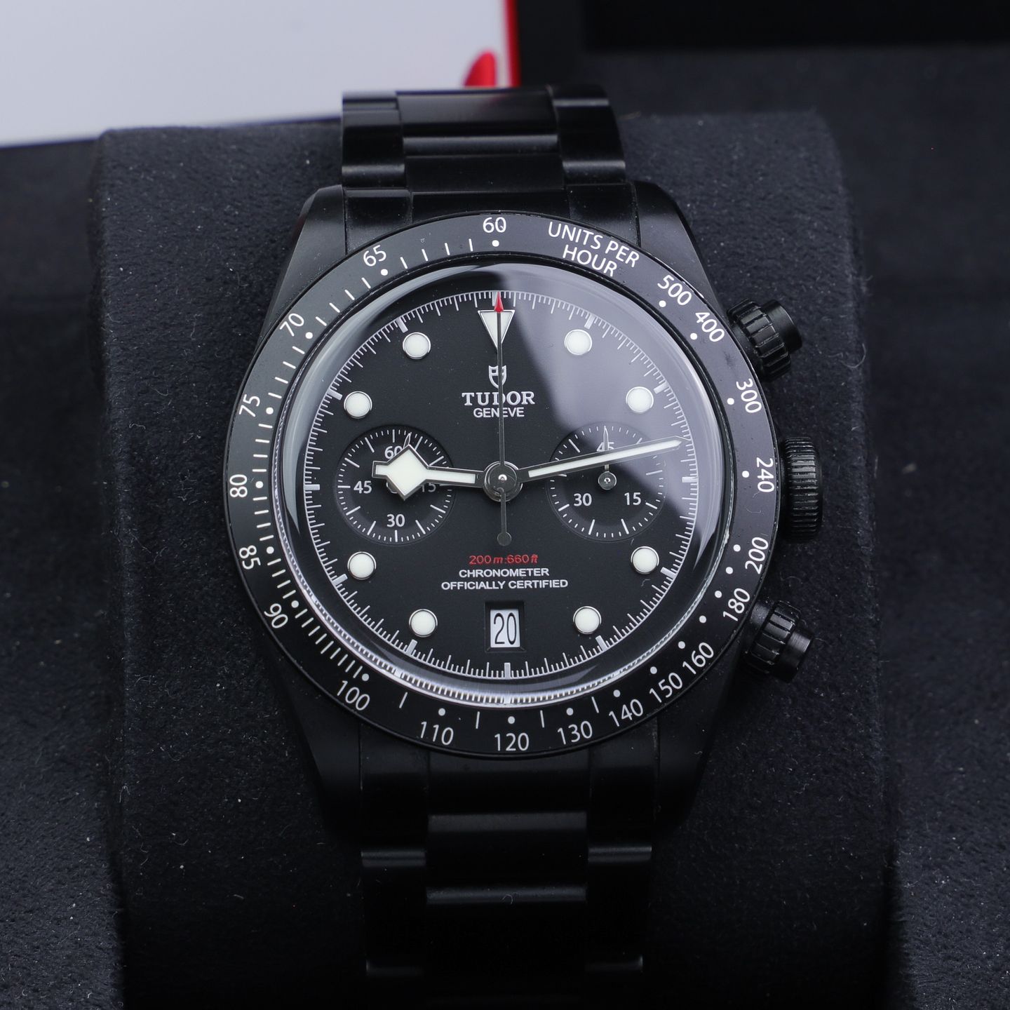 Tudor Black Bay Chrono 79360DK (2019) - Black dial 41 mm Steel case (1/4)