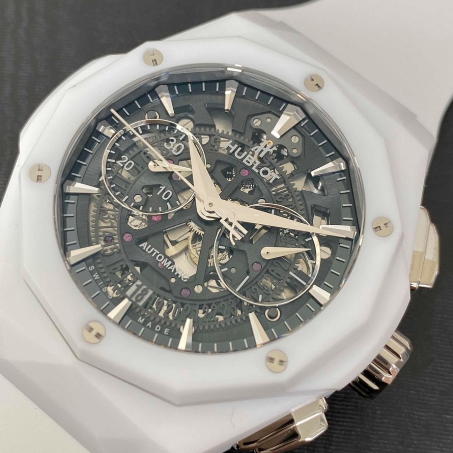 Hublot Classic Fusion Aerofusion 525.HI.0170.RW.ORL21 (2023) - Transparant wijzerplaat 45mm Keramiek (5/5)