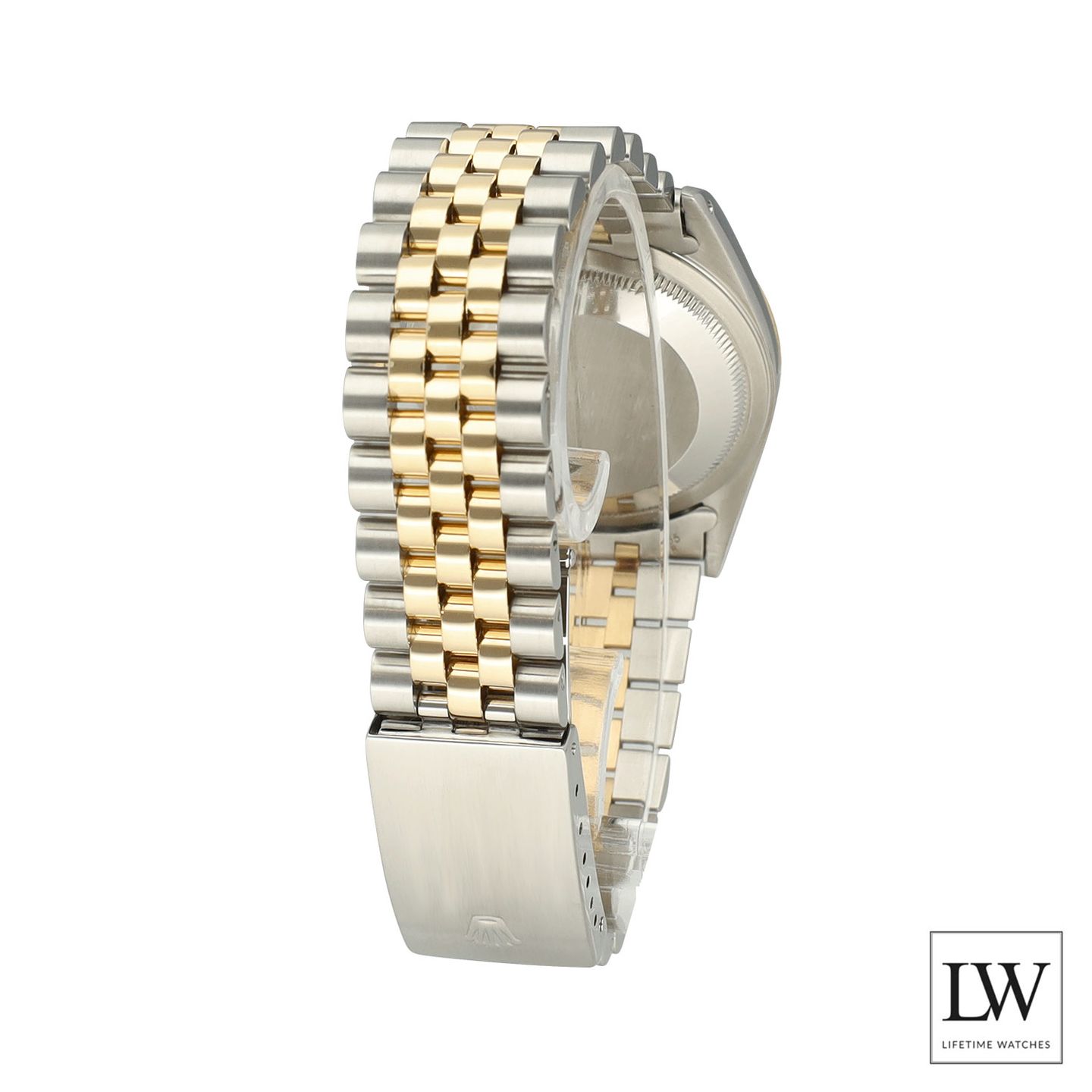 Rolex Datejust 36 16233 (1991) - Black dial 36 mm Gold/Steel case (6/8)