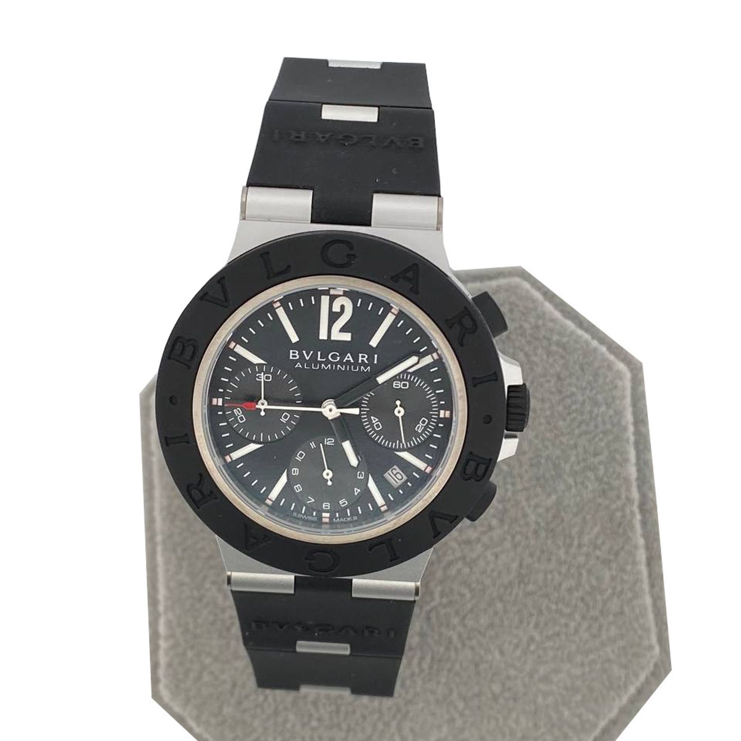 Bulgari Bulgari 103868 (2024) - Black dial Unknown Aluminium case (4/4)