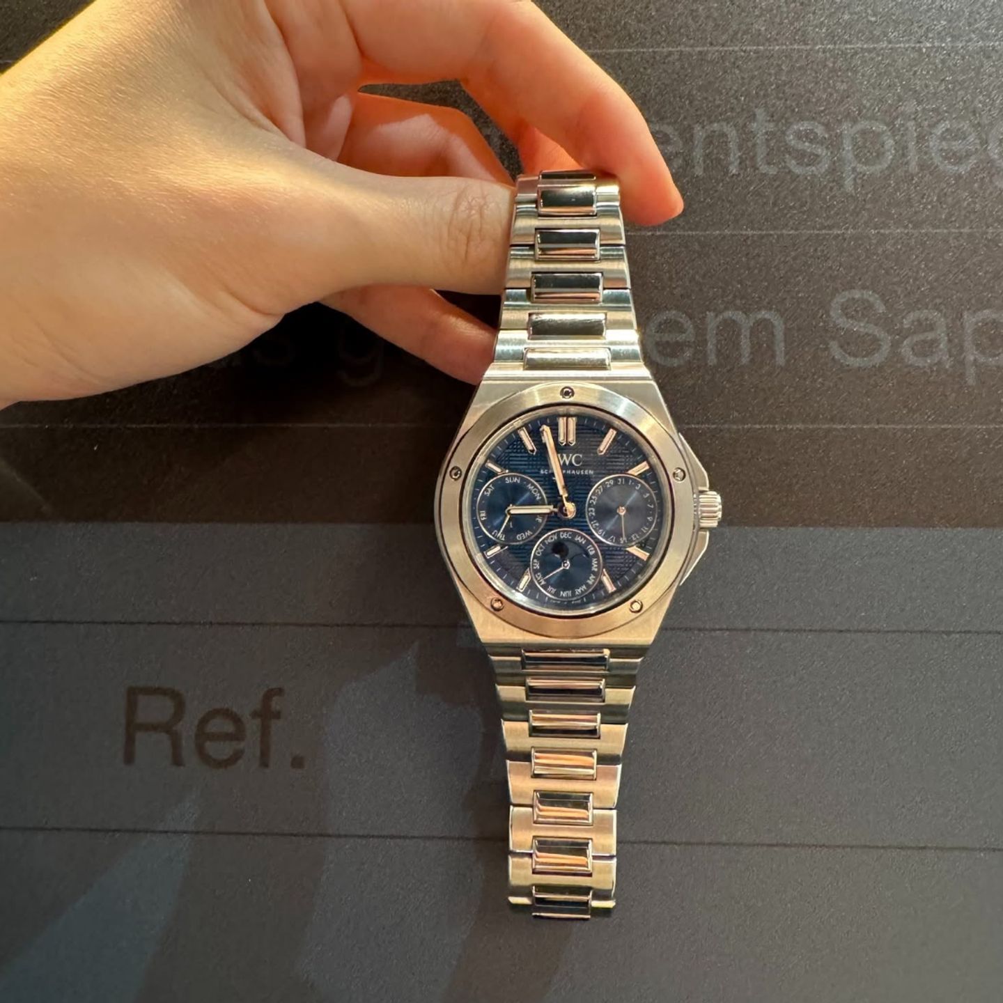 IWC Ingenieur IW344903 (2025) - Blauw wijzerplaat 42mm Staal (1/1)