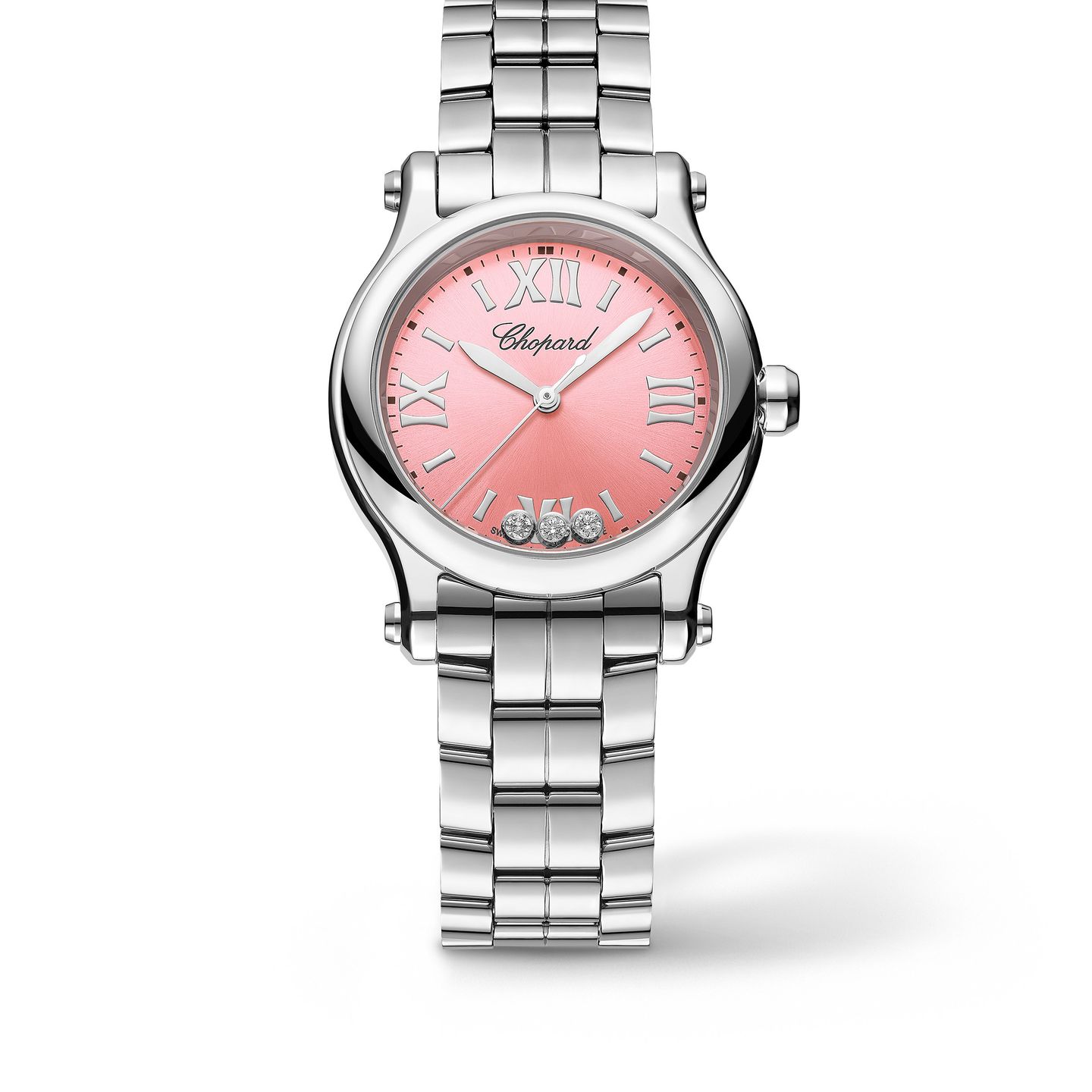 Chopard Happy Sport 278590-3012 (2024) - Roze wijzerplaat 30mm Staal (1/1)